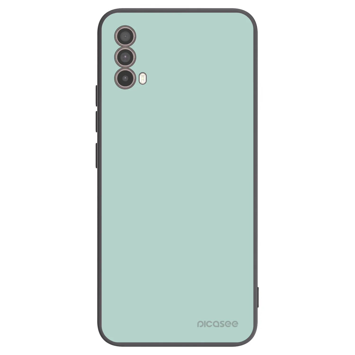 Picasee Μαύρη θήκη σιλικόνης για Motorola Moto E40 - Pastel Charm