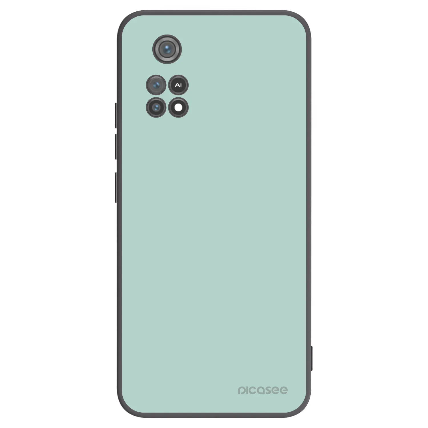 Picasee Μαύρη θήκη σιλικόνης για Xiaomi Poco M4 Pro - Pastel Charm