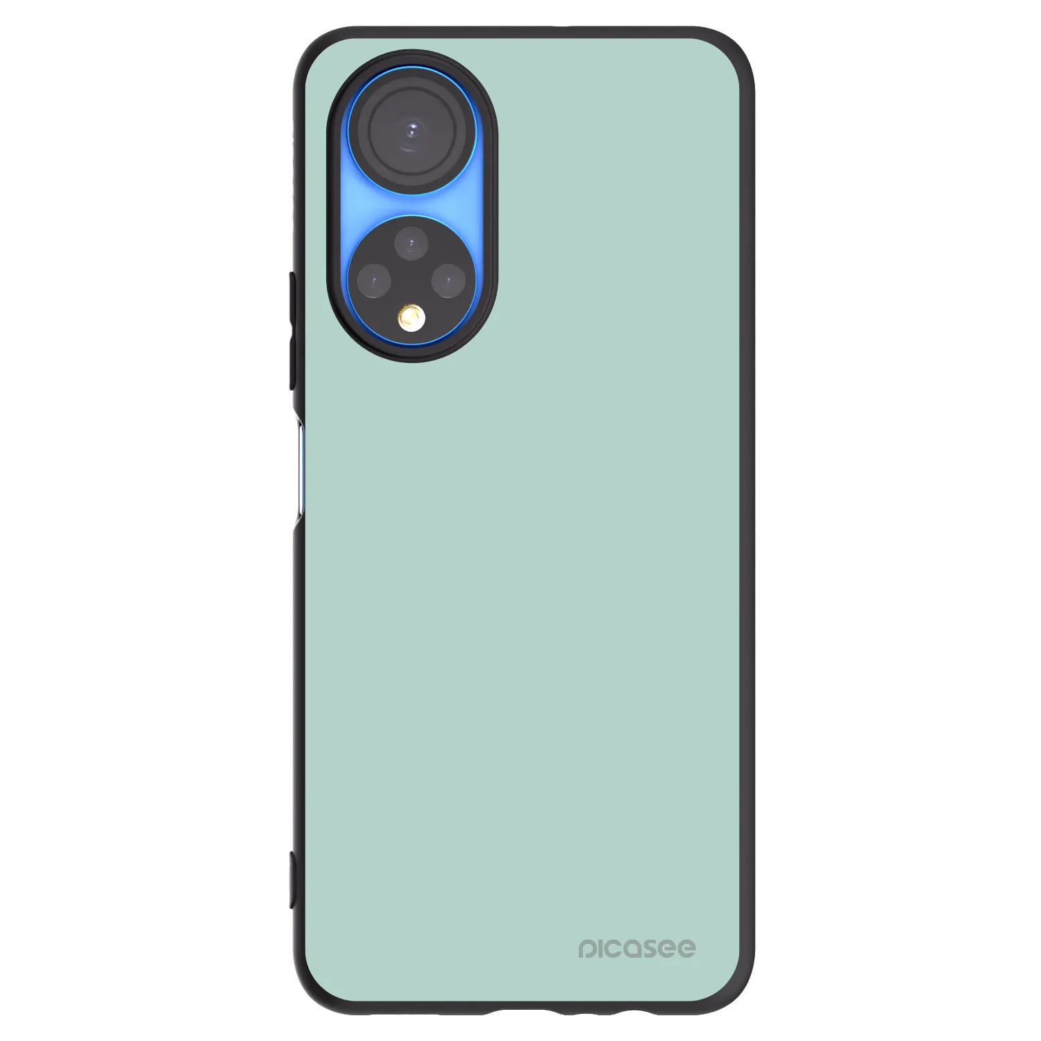 Picasee Μαύρη θήκη σιλικόνης για Honor X7 - Pastel Charm