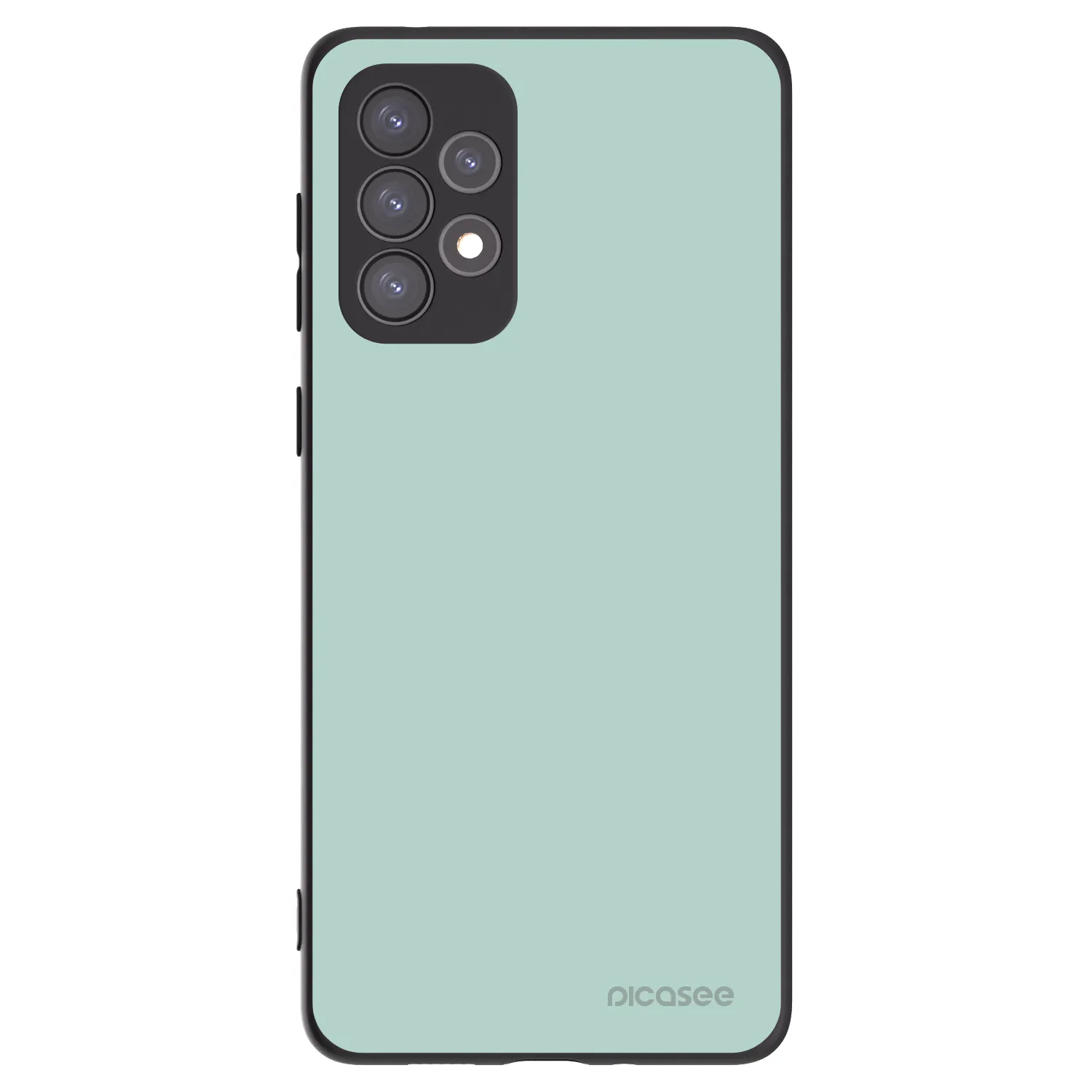 Picasee Μαύρη θήκη σιλικόνης για Samsung Galaxy A73 5G - Pastel Charm