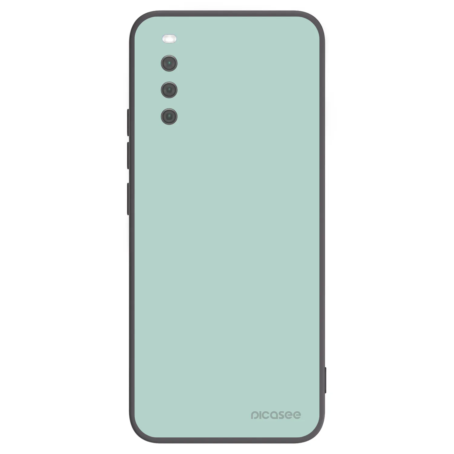 Picasee Μαύρη θήκη σιλικόνης για Sony Xperia 10 III - Pastel Charm
