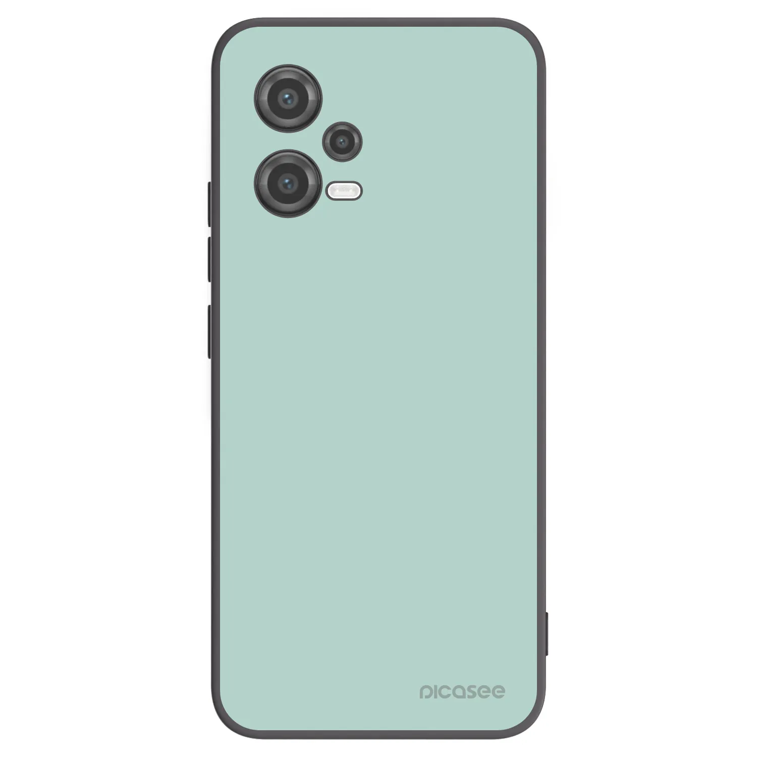 Picasee Μαύρη θήκη σιλικόνης για Xiaomi Poco X5 - Pastel Charm