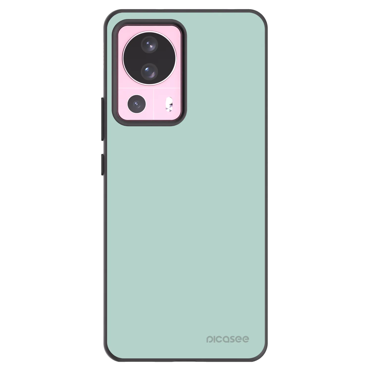 Picasee Μαύρη θήκη σιλικόνης για Xiaomi 13 Lite - Pastel Charm