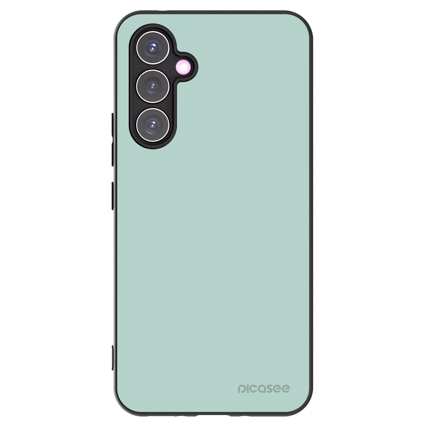 Picasee Μαύρη θήκη σιλικόνης για Samsung Galaxy A54 5G A546B - Pastel Charm