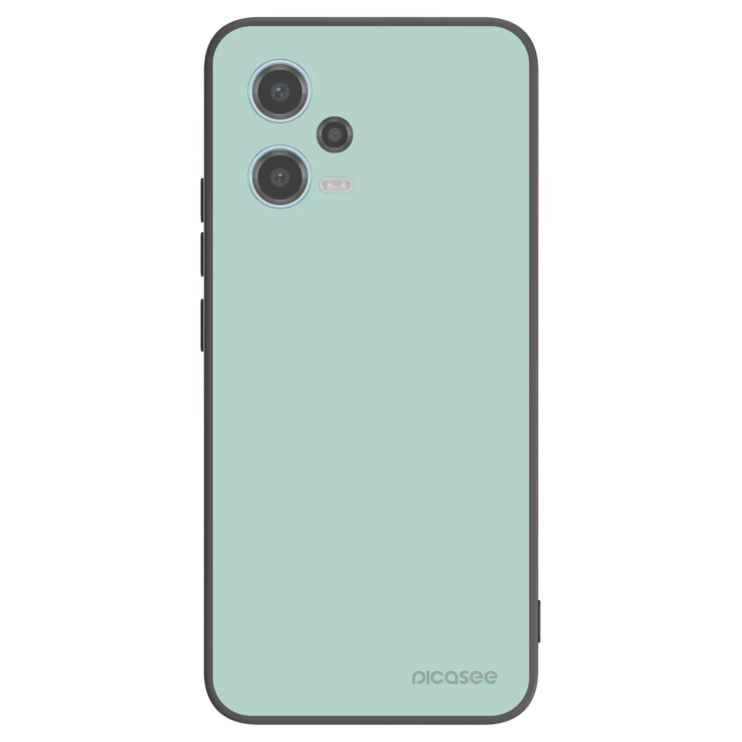 Picasee Μαύρη θήκη σιλικόνης για Xiaomi Redmi Note 12 5G - Pastel Charm