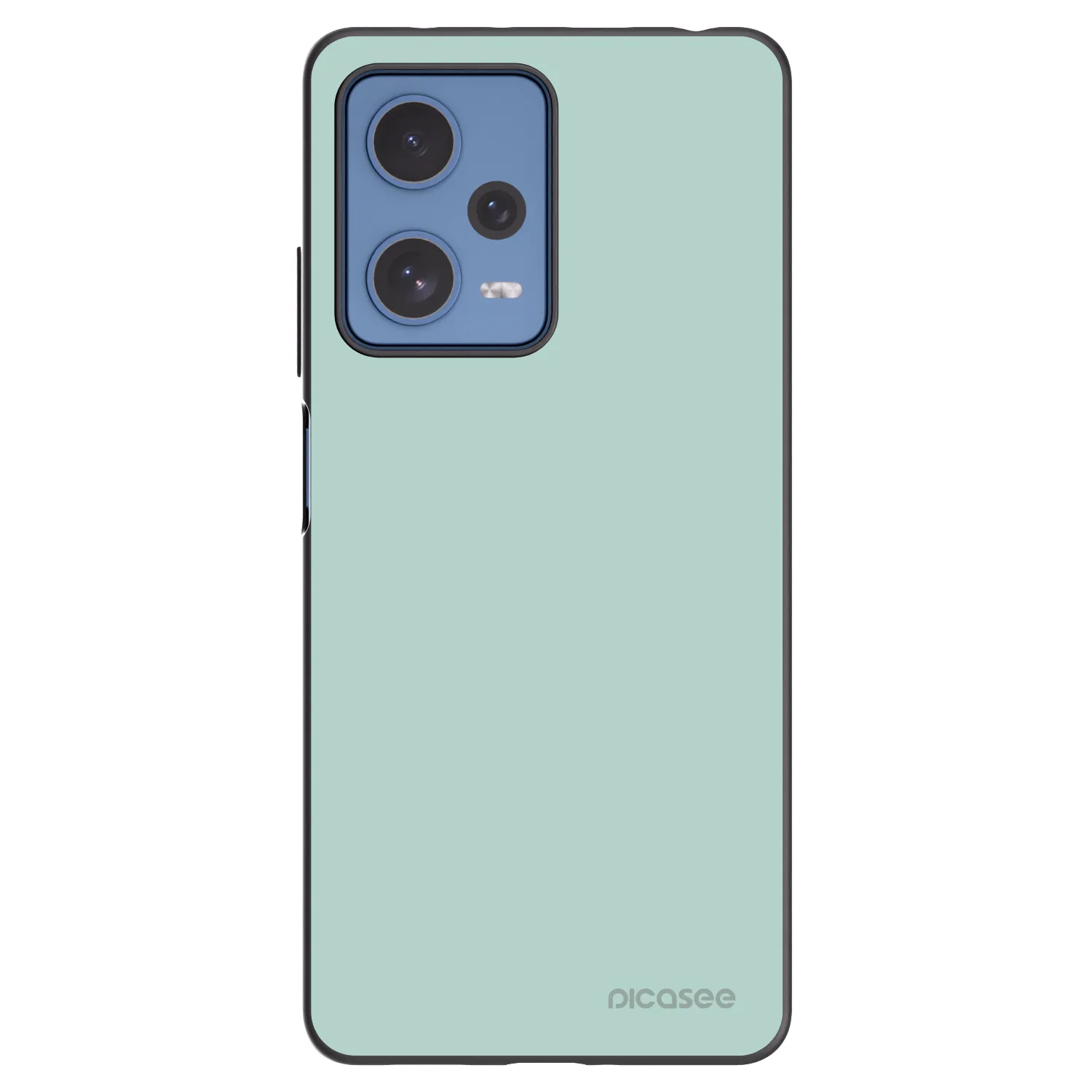Picasee Μαύρη θήκη σιλικόνης για Xiaomi Redmi Note 12 Pro 5G - Pastel Charm