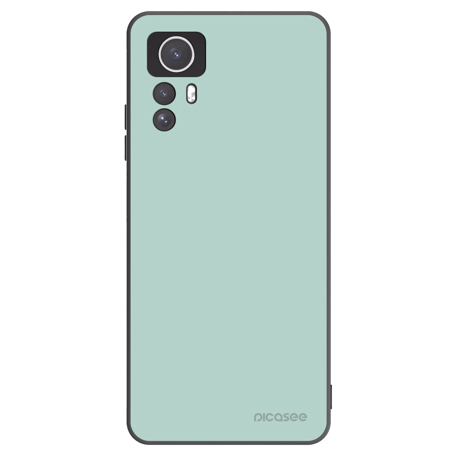 Picasee Μαύρη θήκη σιλικόνης για Xiaomi Redmi Note 12S - Pastel Charm