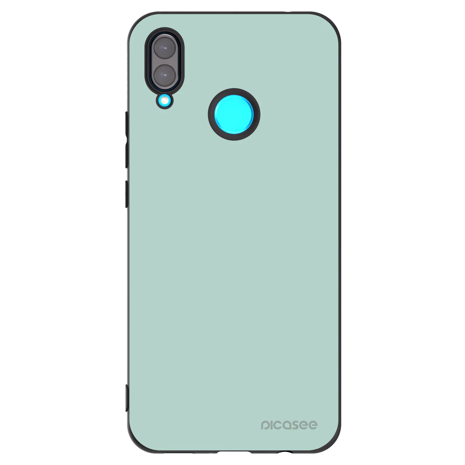 Picasee Μαύρη θήκη σιλικόνης για Huawei Nova 3i - Pastel Charm