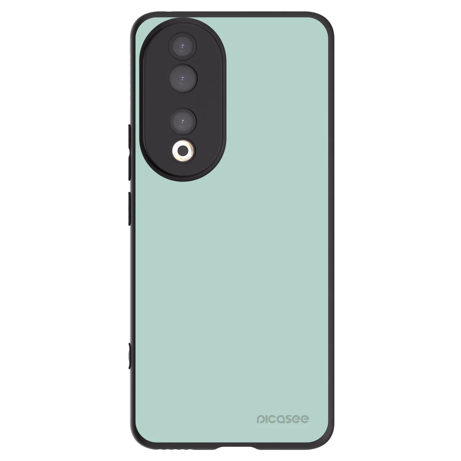 Picasee Μαύρη θήκη σιλικόνης για Honor 90 5G - Pastel Charm