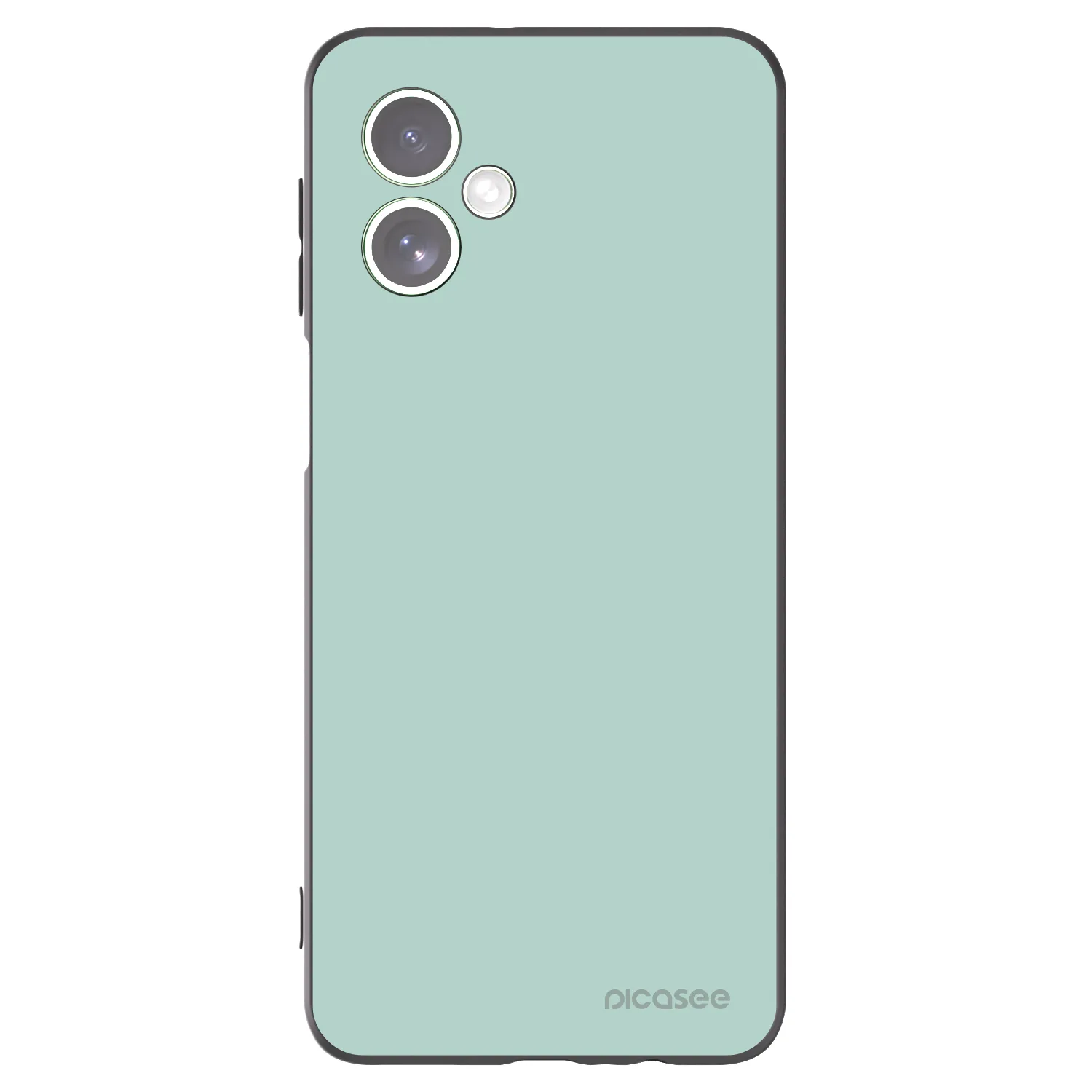 Picasee Μαύρη θήκη σιλικόνης για Motorola Moto G54 5G - Pastel Charm