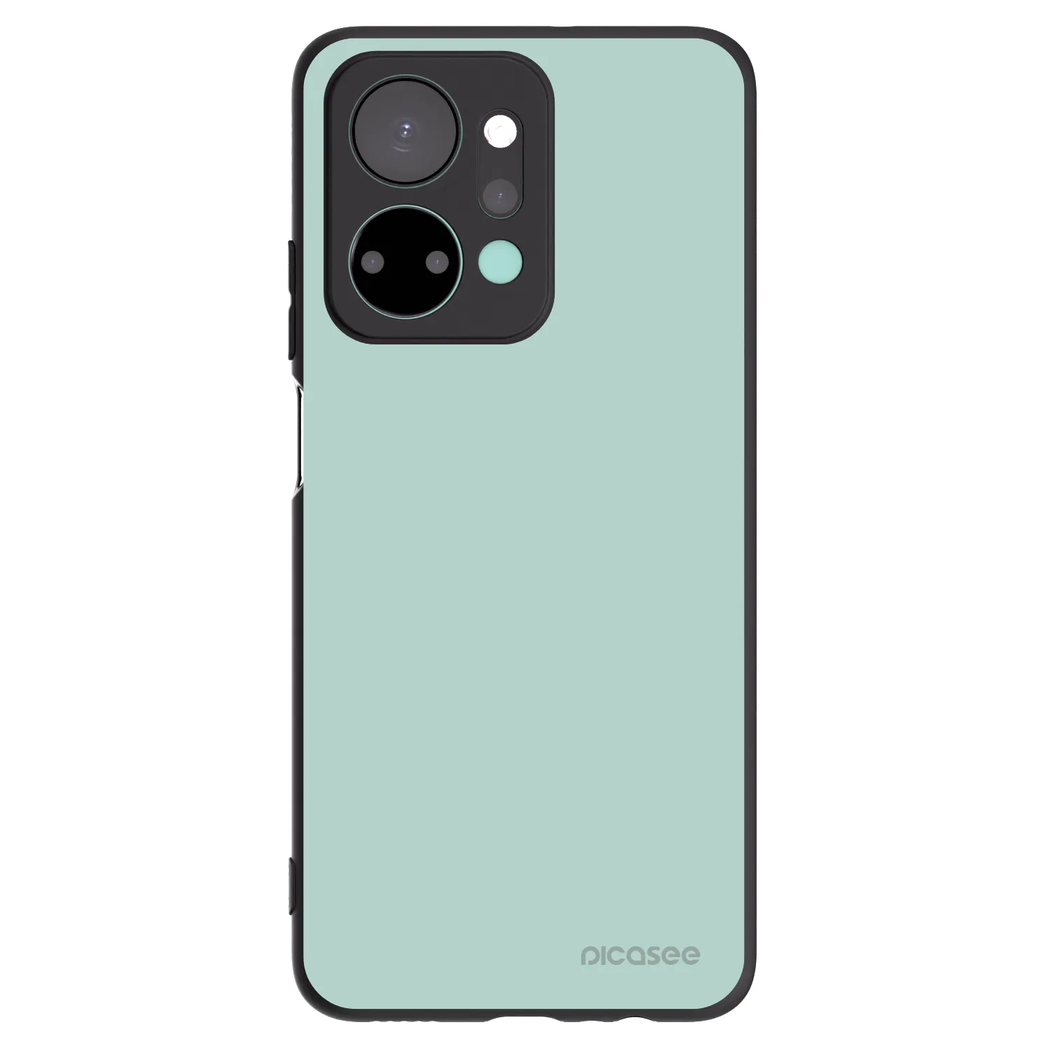 Picasee Μαύρη θήκη σιλικόνης για Honor X7a - Pastel Charm