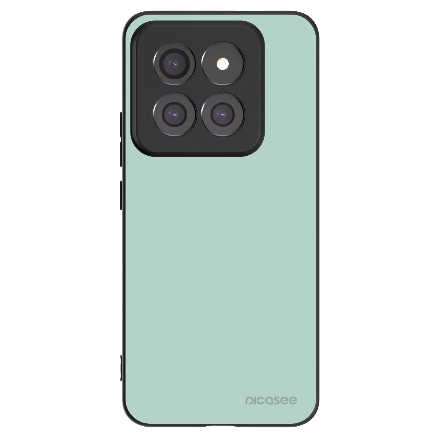 Picasee Μαύρη θήκη σιλικόνης για Xiaomi 14 Pro - Pastel Charm