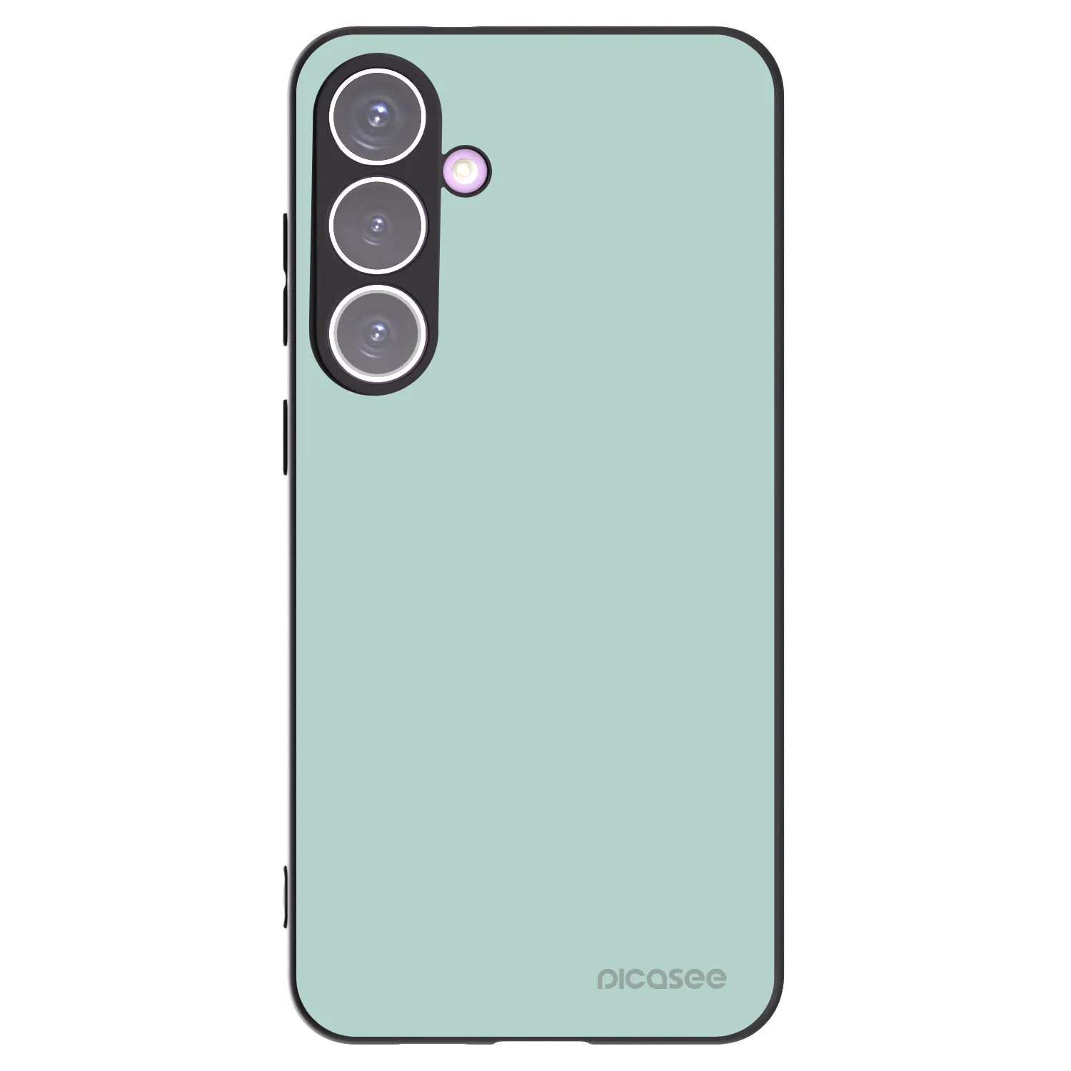 Picasee Μαύρη θήκη σιλικόνης για Samsung Galaxy S24+ S926B 5G - Pastel Charm