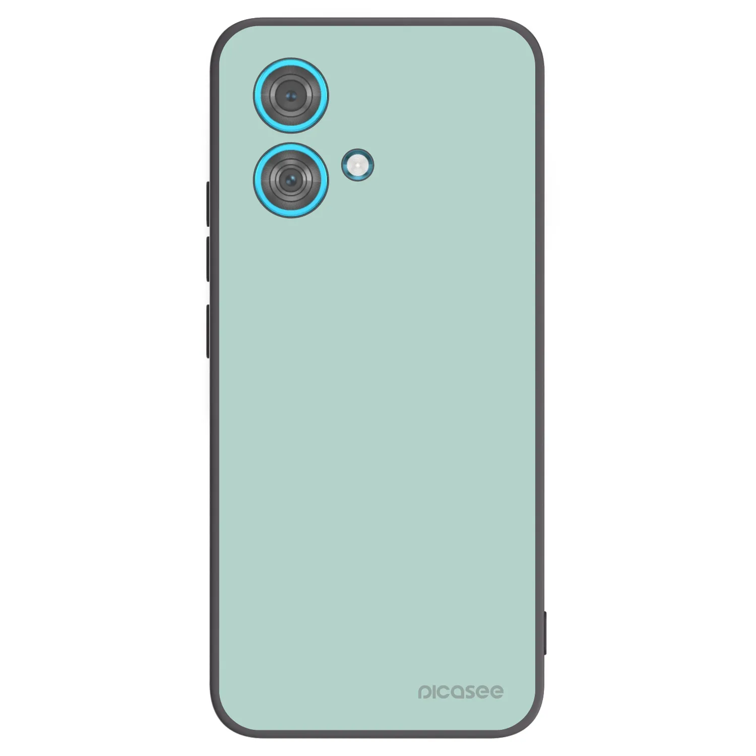 Picasee Μαύρη θήκη σιλικόνης για Motorola Edge 40 Neo - Pastel Charm