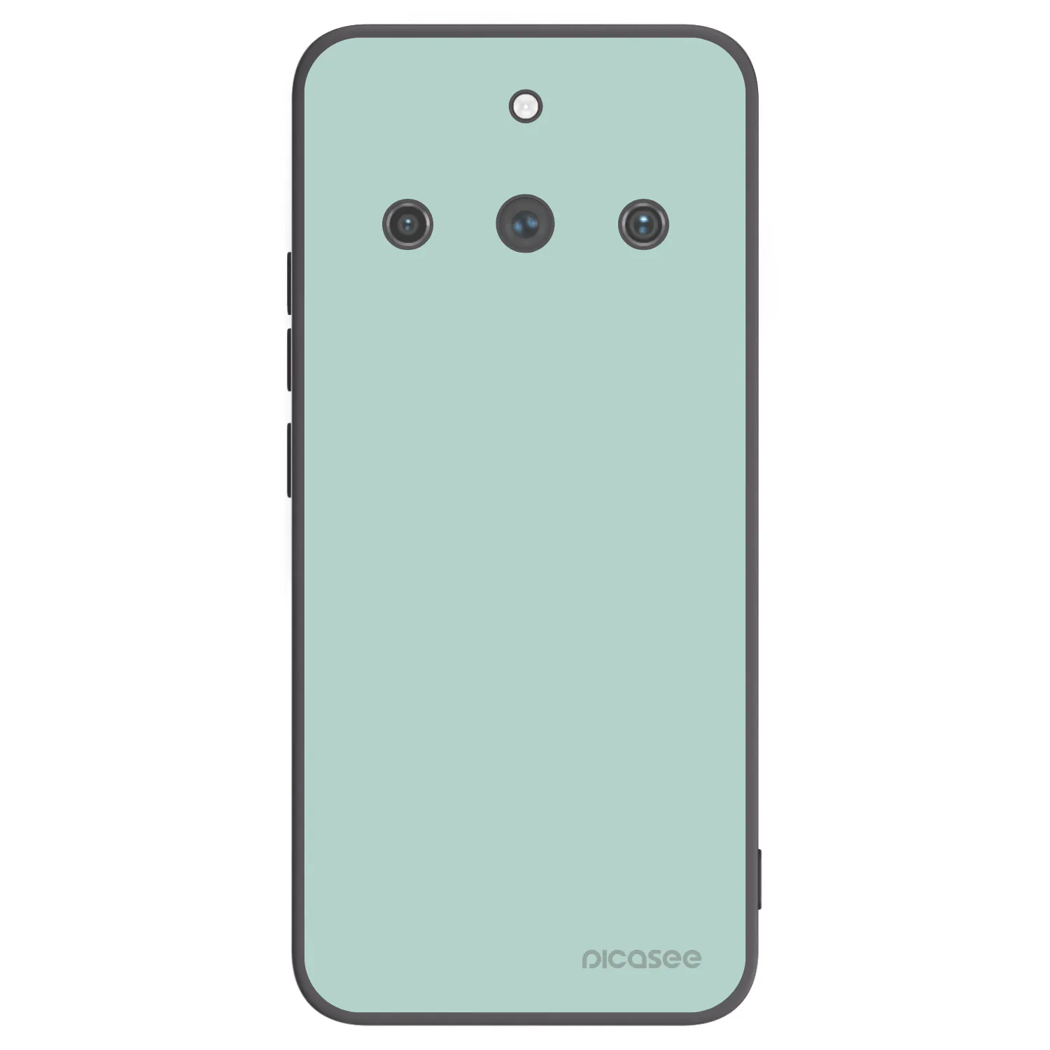 Picasee Μαύρη θήκη σιλικόνης για Realme 11 Pro+ - Pastel Charm