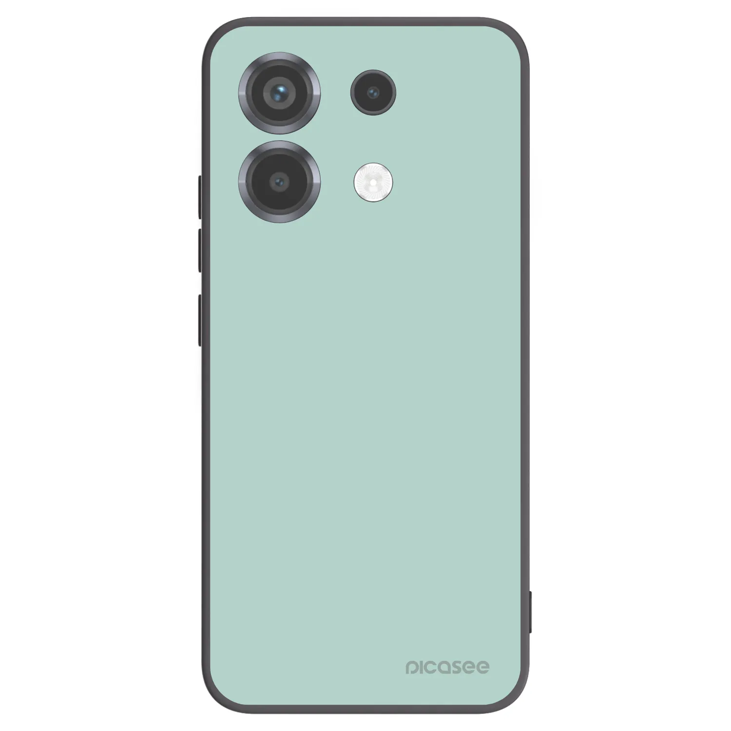 Picasee Μαύρη θήκη σιλικόνης για Xiaomi Poco X6 - Pastel Charm