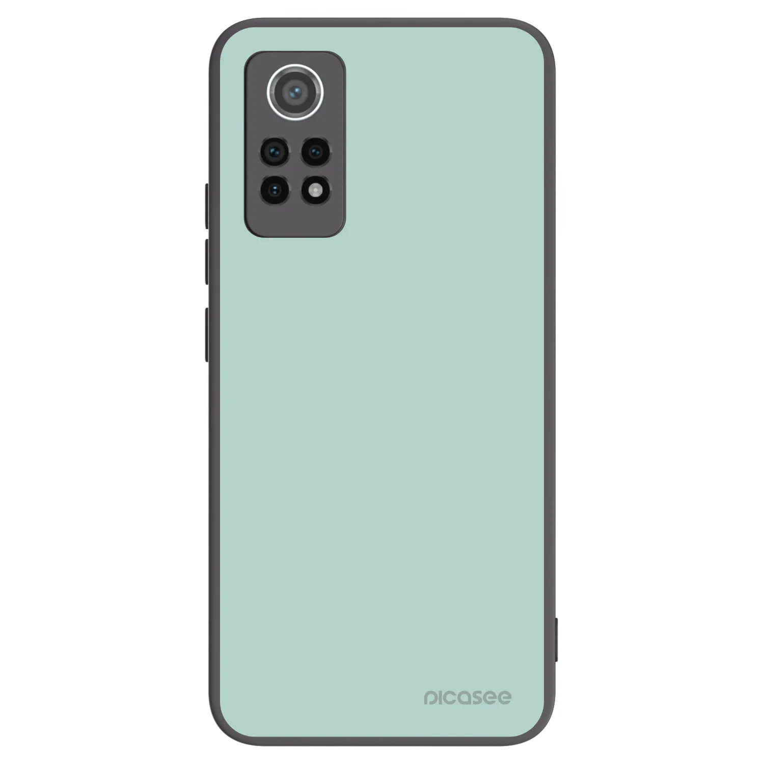 Picasee Μαύρη θήκη σιλικόνης για Xiaomi Redmi Note 12 Pro 4G - Pastel Charm