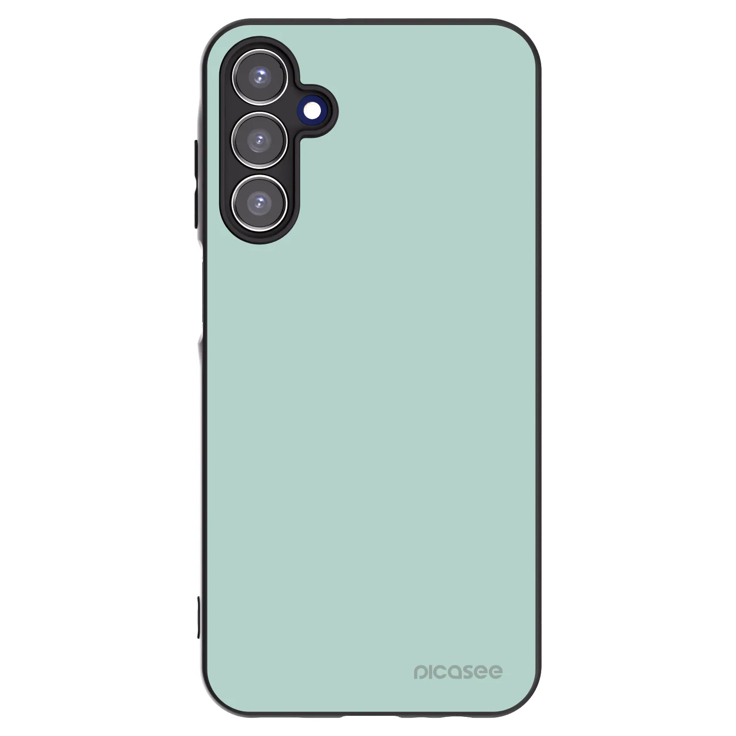 Picasee Μαύρη θήκη σιλικόνης για Samsung Galaxy A15 A155F 4G - Pastel Charm