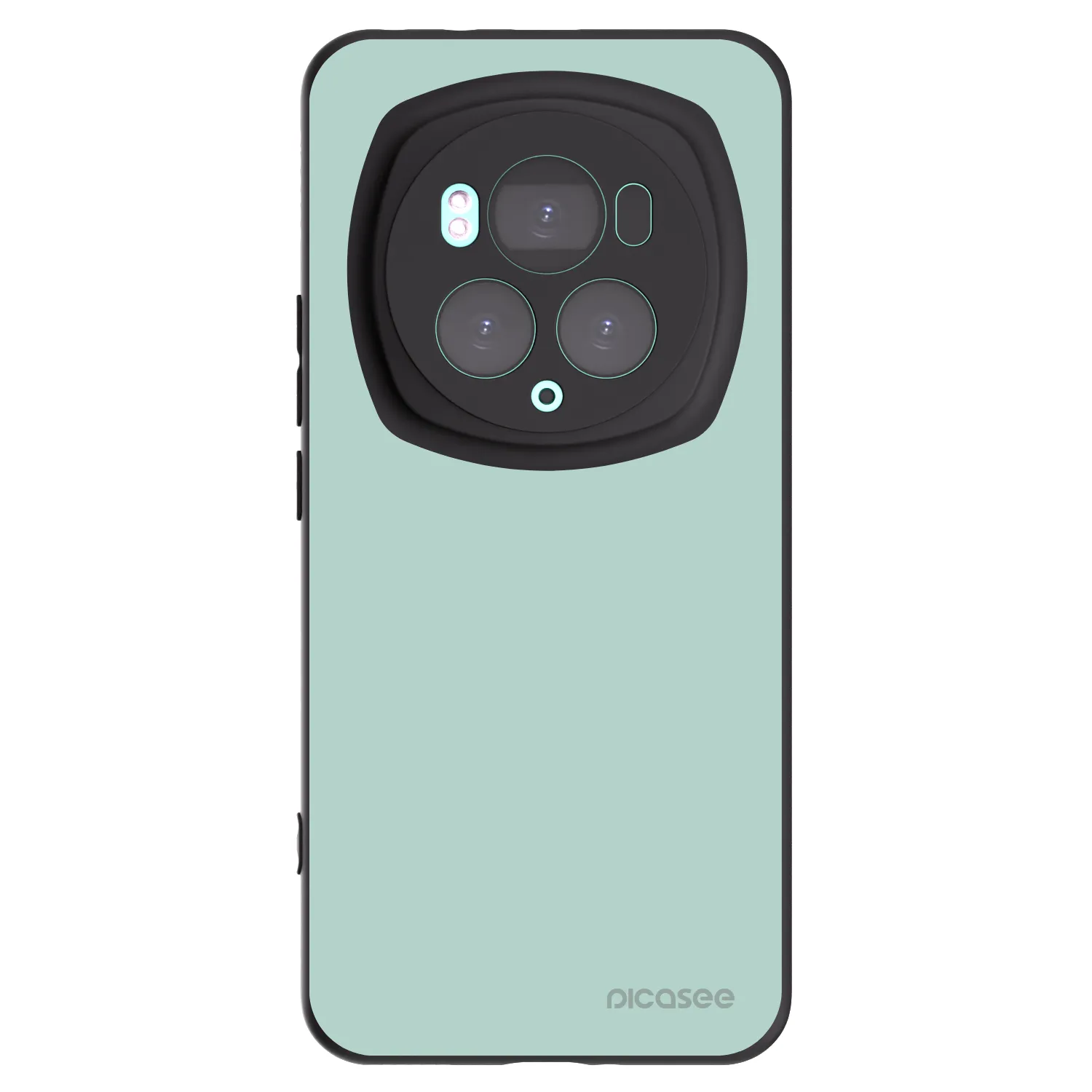 Picasee Μαύρη θήκη σιλικόνης για Honor Magic6 Pro - Pastel Charm
