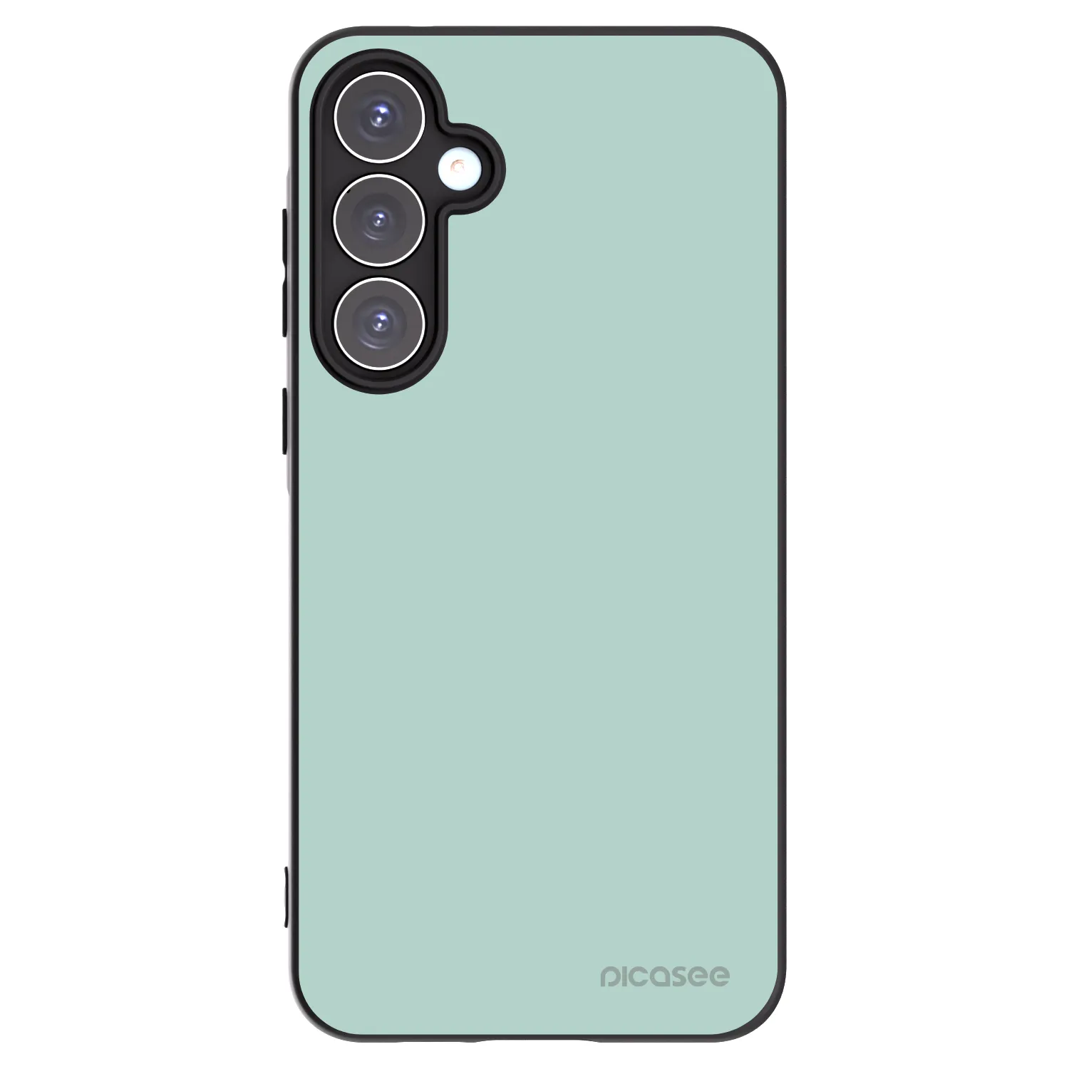 Picasee Μαύρη θήκη σιλικόνης για Samsung Galaxy A55 5G A556B - Pastel Charm