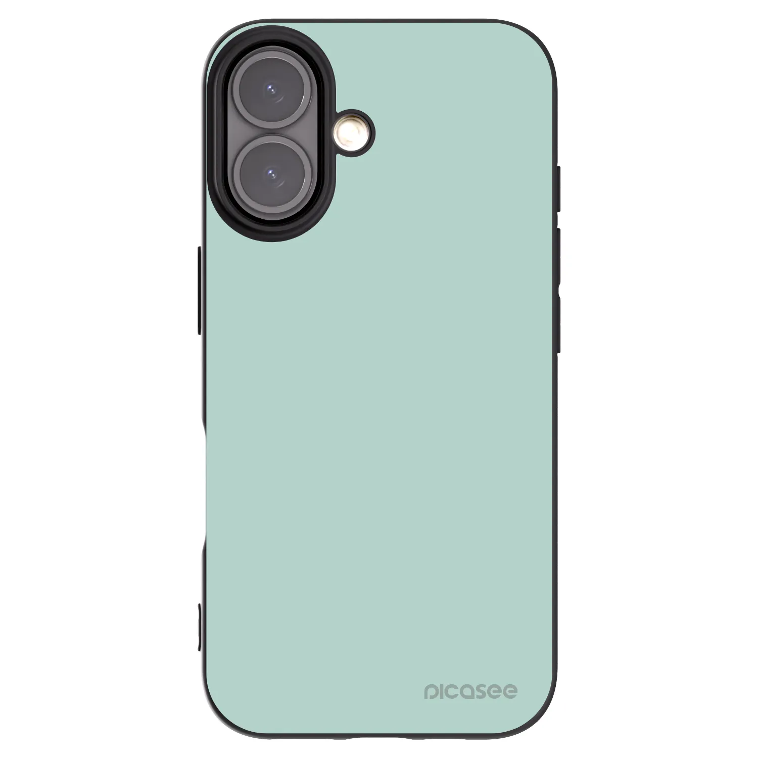Picasee Μαύρη θήκη σιλικόνης για Apple iPhone 16 - Pastel Charm