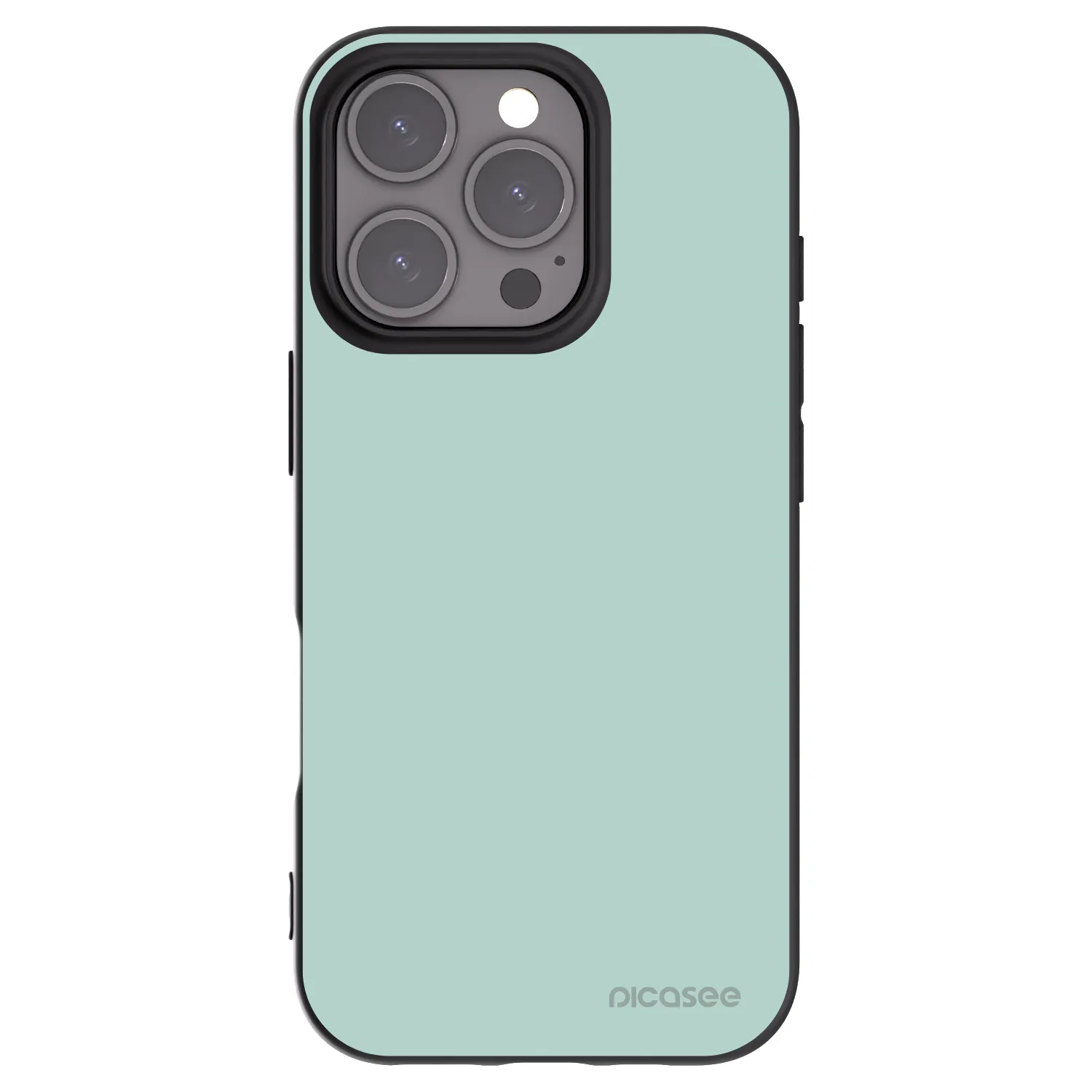 Picasee Μαύρη θήκη σιλικόνης για Apple iPhone 16 Pro - Pastel Charm