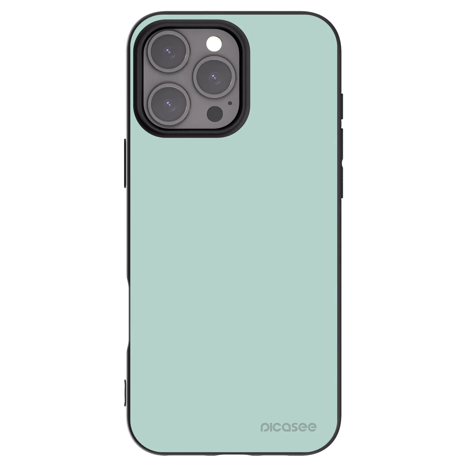 Picasee Μαύρη θήκη σιλικόνης για Apple iPhone 16 Pro Max - Pastel Charm