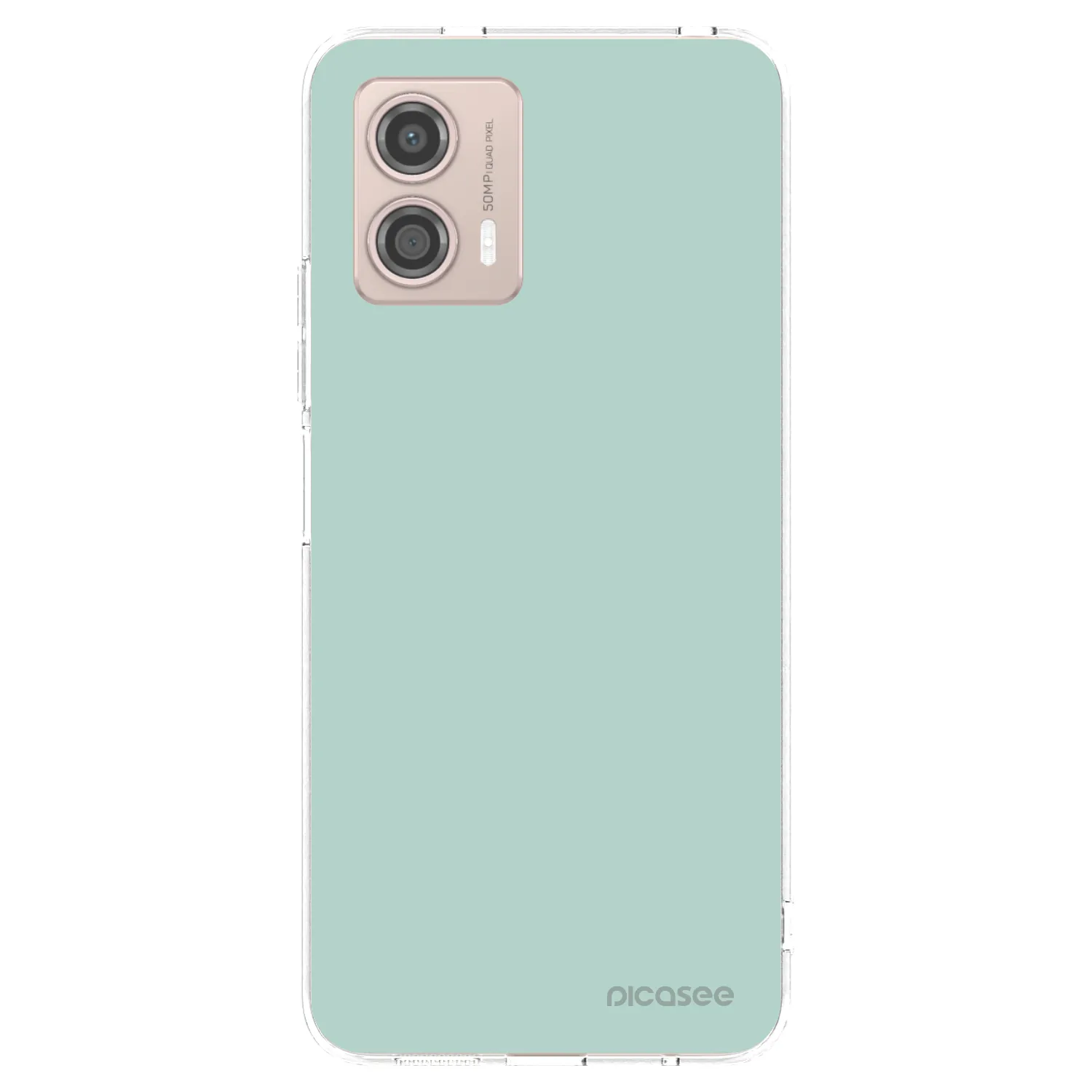 Picasee διαφανής θήκη σιλικόνης Motorola Moto G53 5G - Pastel Charm
