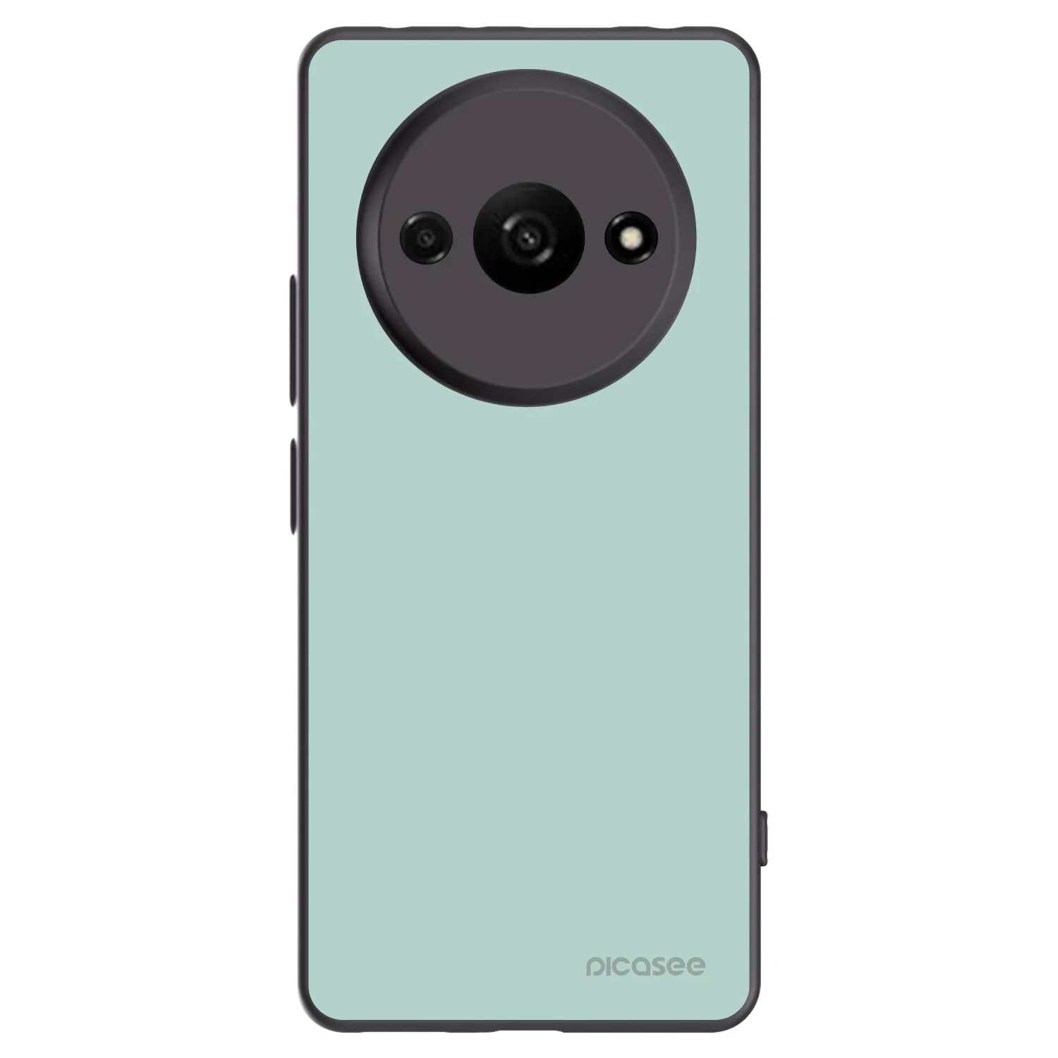 Picasee Μαύρη θήκη σιλικόνης για Xiaomi Redmi A3 - Pastel Charm