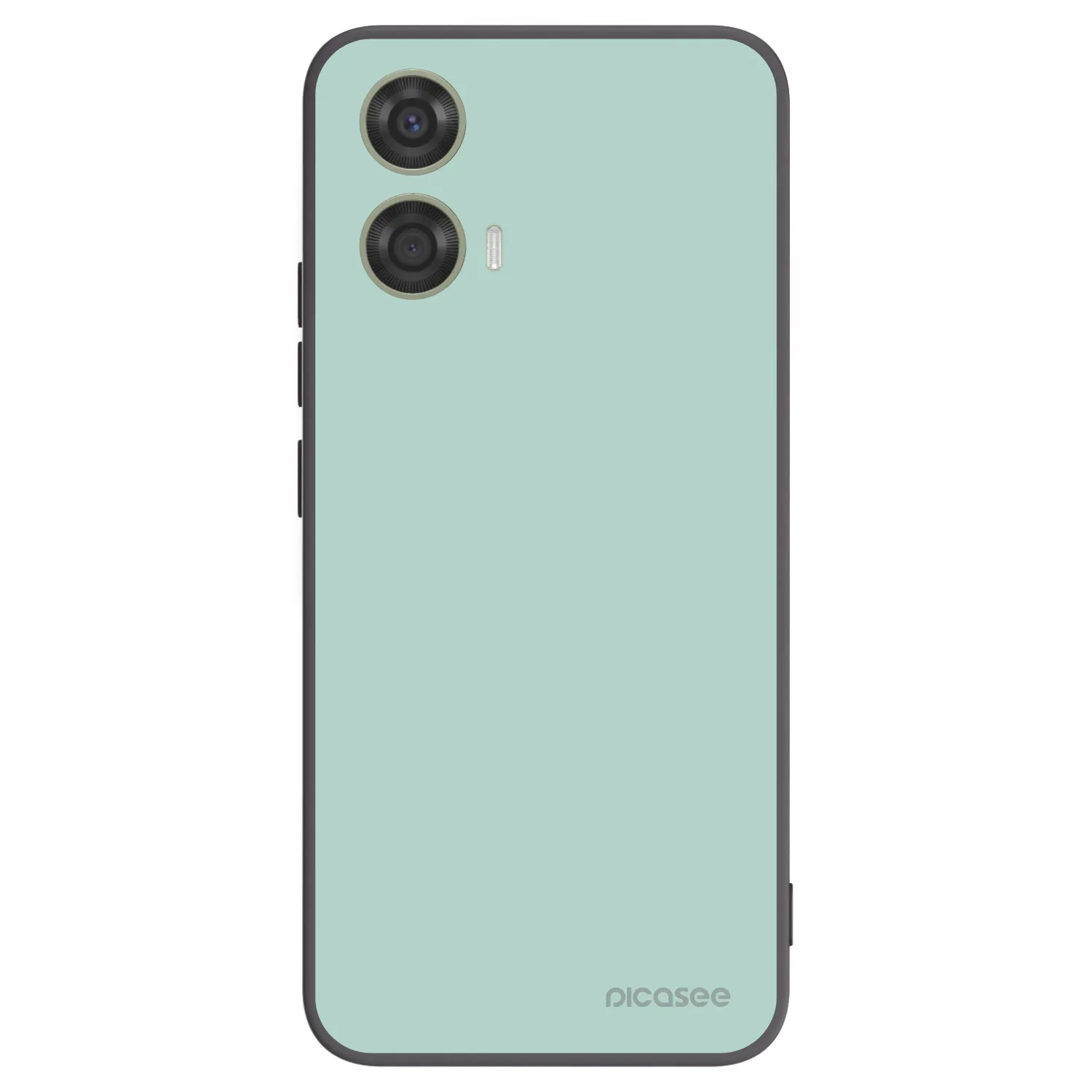 Picasee Μαύρη θήκη σιλικόνης για Motorola Moto G24 - Pastel Charm