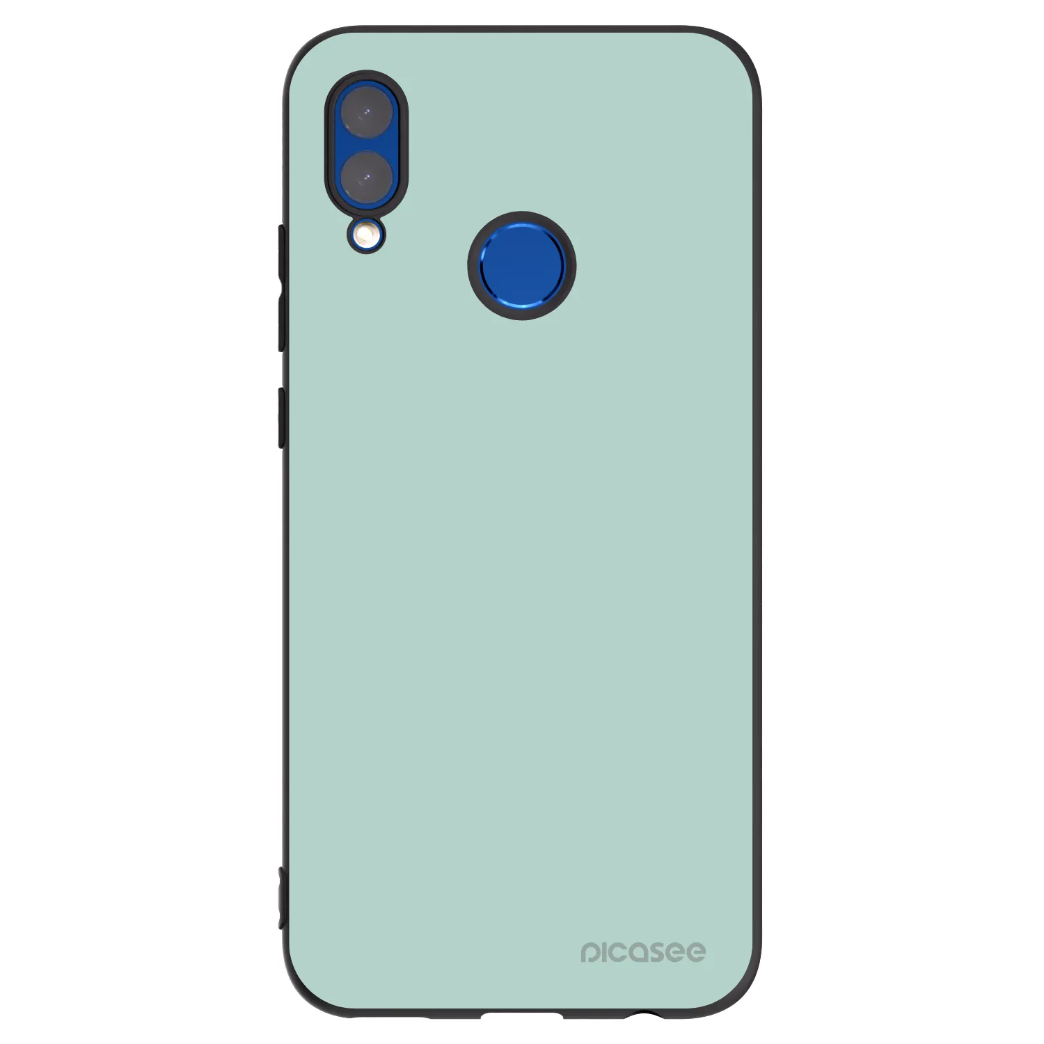 Picasee Μαύρη θήκη σιλικόνης για Huawei P Smart 2019 - Pastel Charm