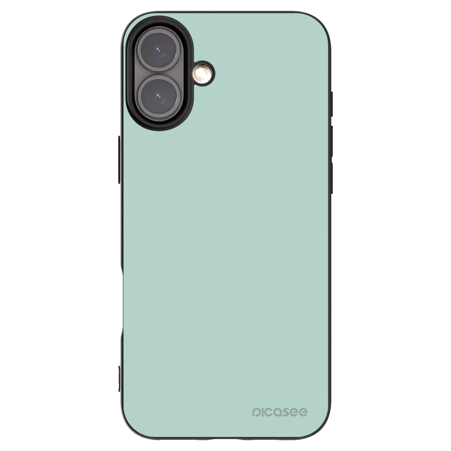 Picasee Μαύρη θήκη σιλικόνης για Apple iPhone 16 Plus - Pastel Charm