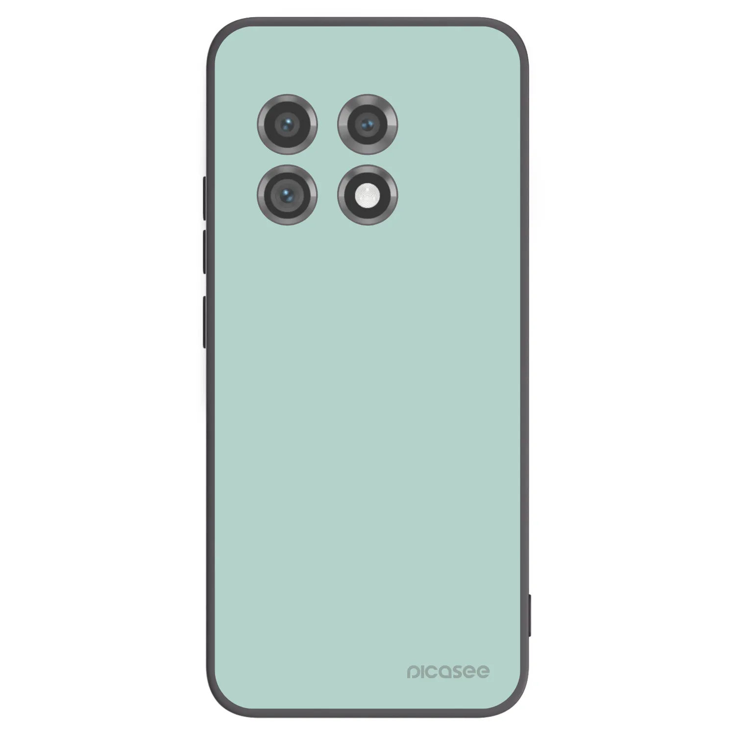 Picasee Μαύρη θήκη σιλικόνης για OnePlus 11 5G - Pastel Charm