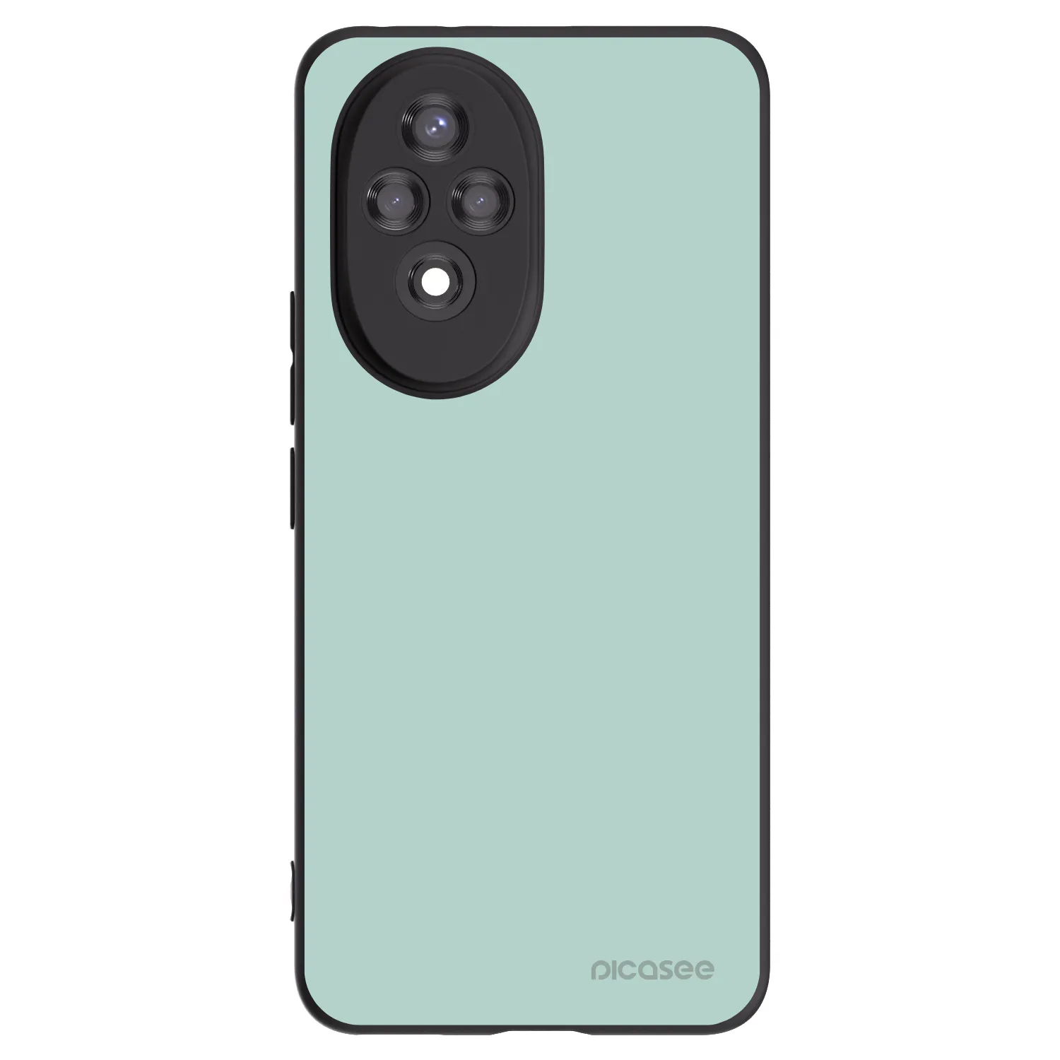 Picasee Μαύρη θήκη σιλικόνης για Honor 200 Pro 5G - Pastel Charm