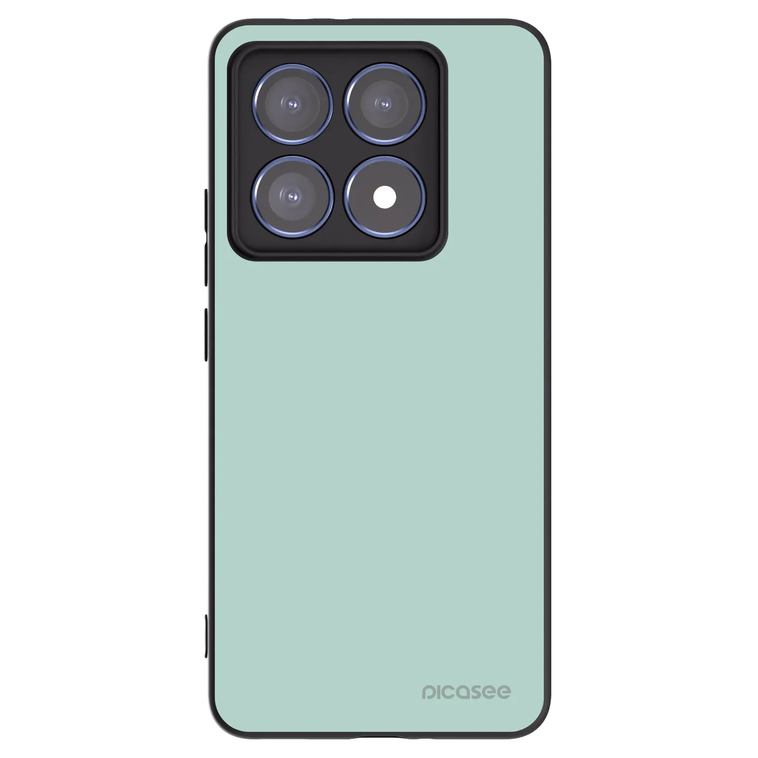 Picasee Μαύρη θήκη σιλικόνης για Xiaomi 14T Pro - Pastel Charm