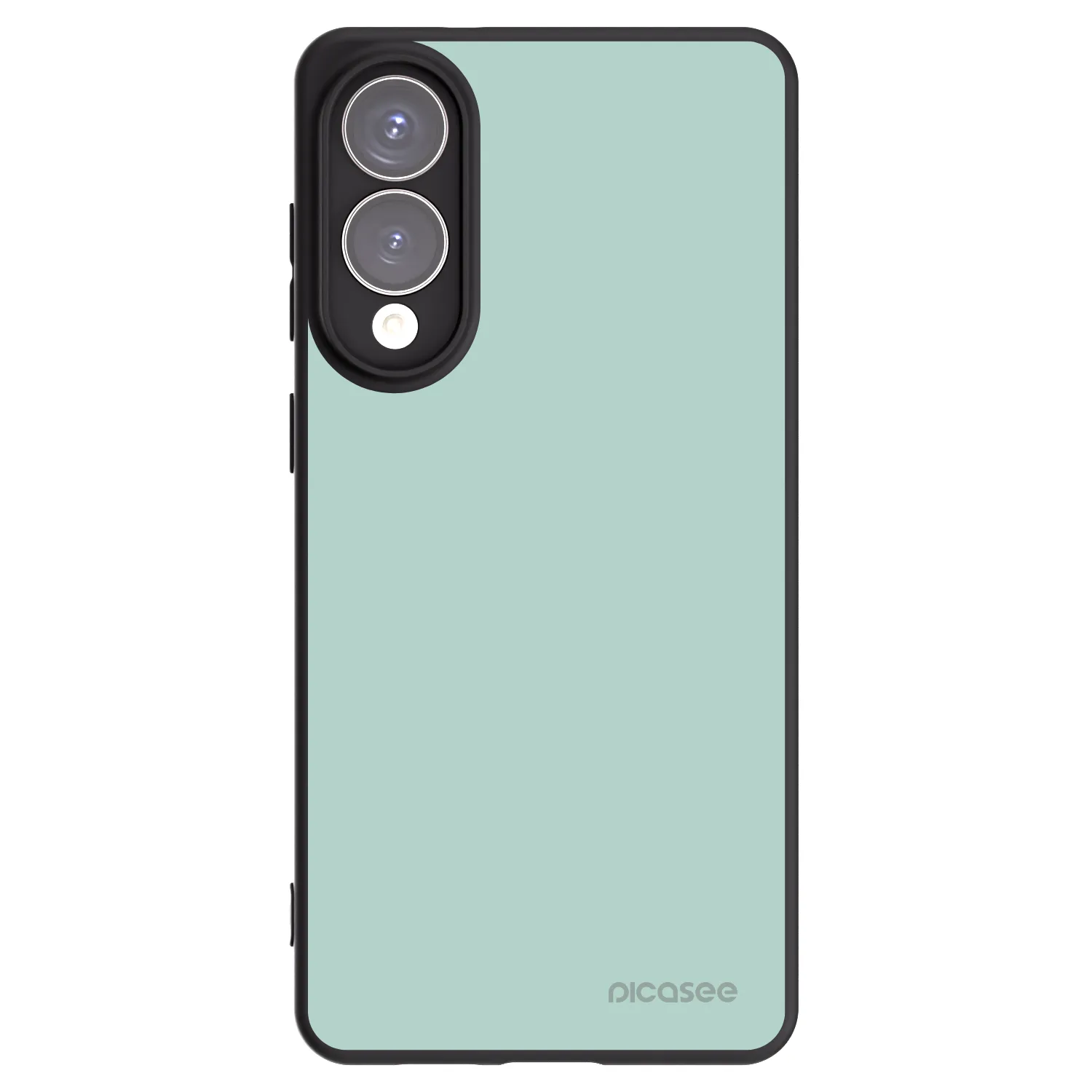 Picasee Μαύρη θήκη σιλικόνης για Samsung Galaxy S25 Edge 5G - Pastel Charm