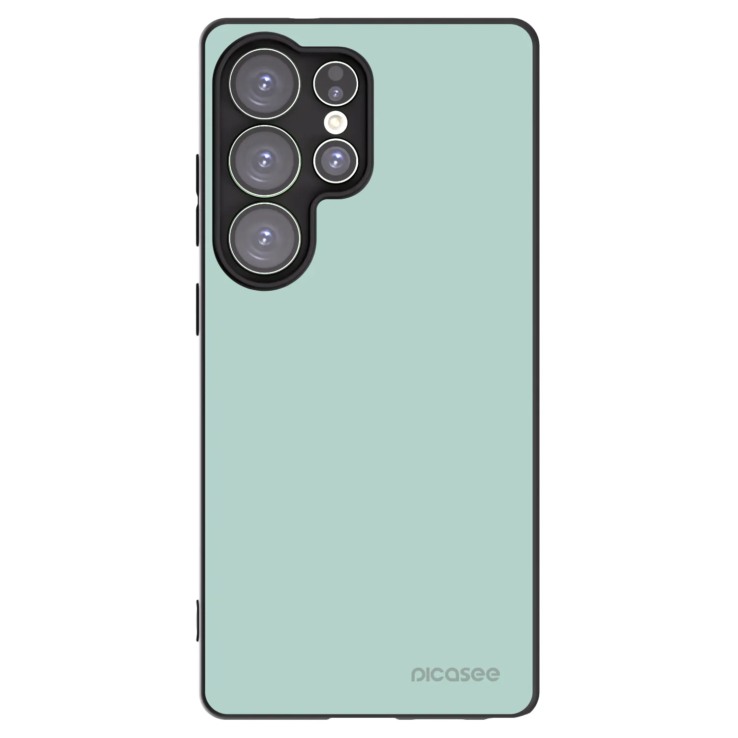 Picasee Μαύρη θήκη σιλικόνης για Samsung Galaxy S25 Ultra 5G - Pastel Charm