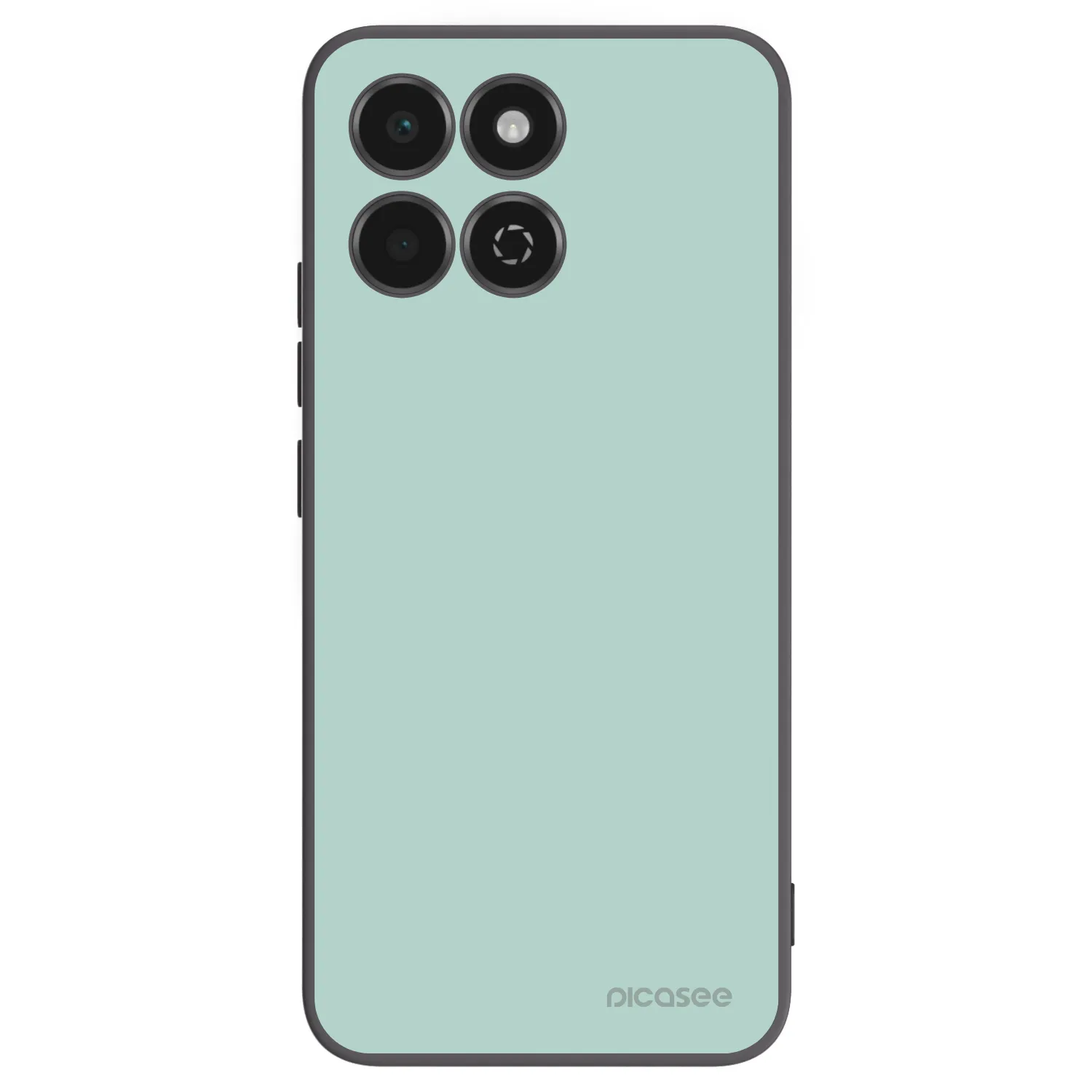 Picasee Μαύρη θήκη σιλικόνης για Honor 200 Smart 5G - Pastel Charm