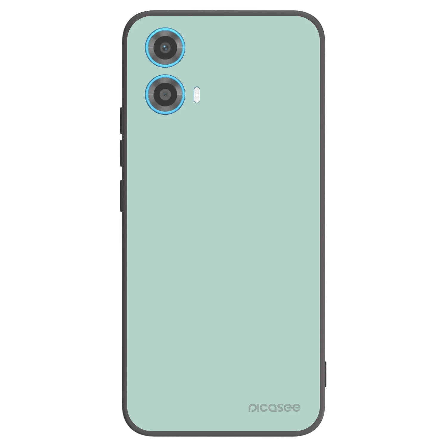 Picasee Μαύρη θήκη σιλικόνης για Motorola Moto G34 5G - Pastel Charm