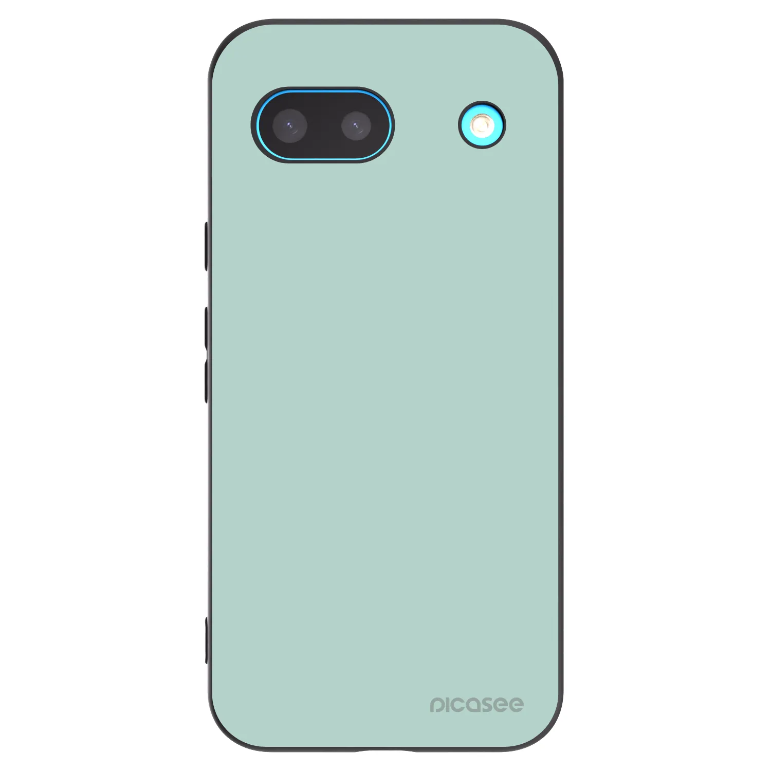 Picasee Μαύρη θήκη σιλικόνης για Google Pixel 8 - Pastel Charm