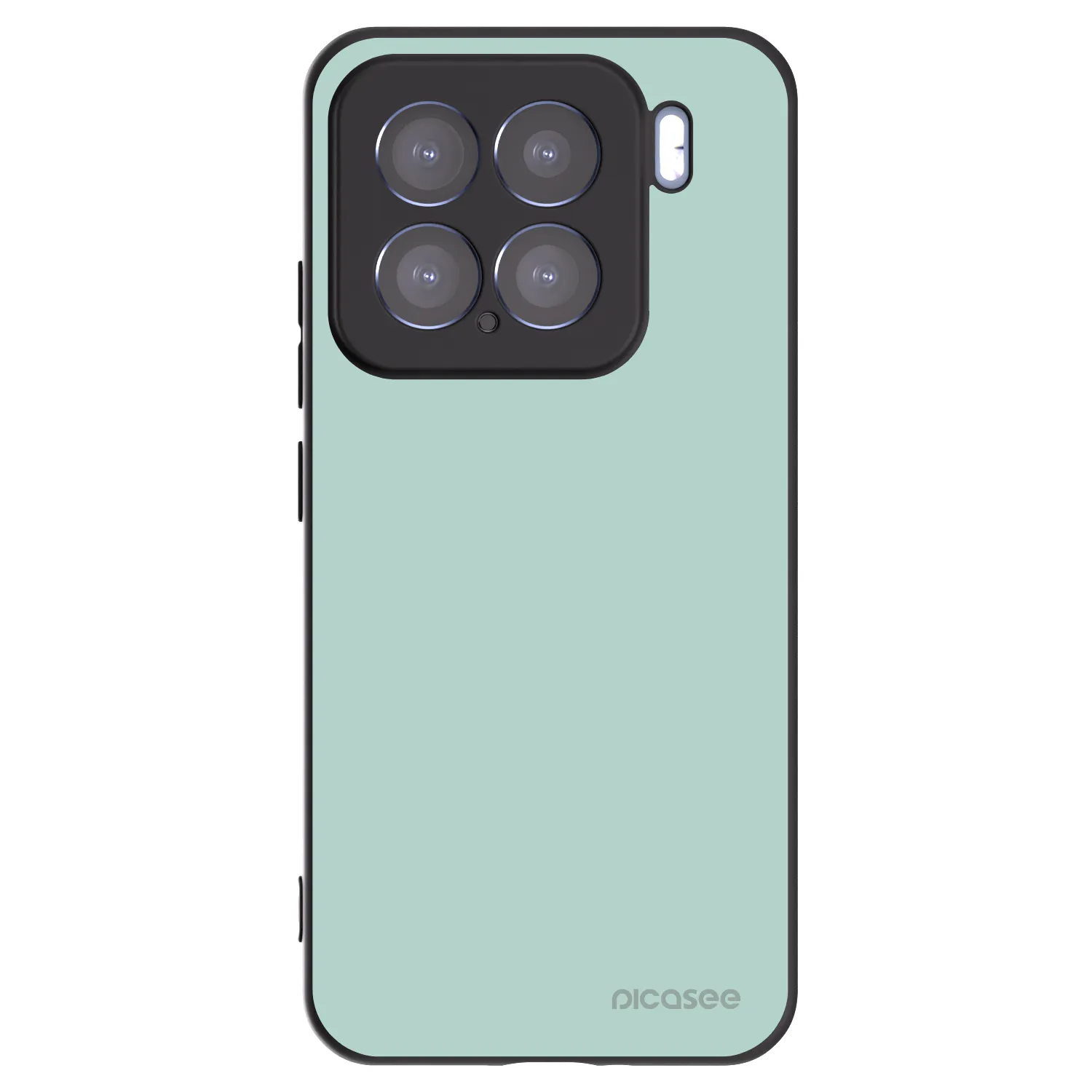 Picasee Μαύρη θήκη σιλικόνης για Xiaomi 15 - Pastel Charm