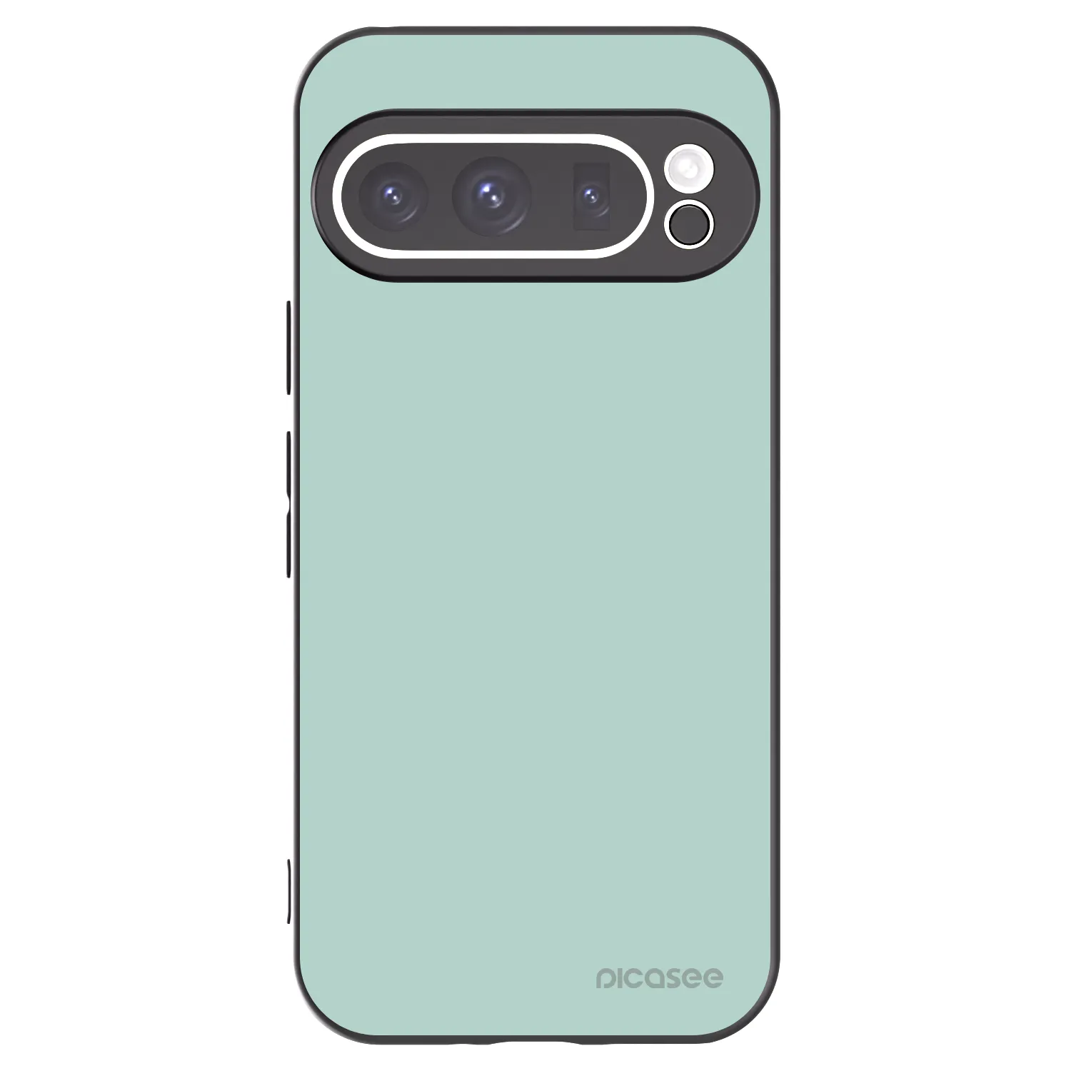 Picasee Μαύρη θήκη σιλικόνης για Google Pixel 9 Pro - Pastel Charm
