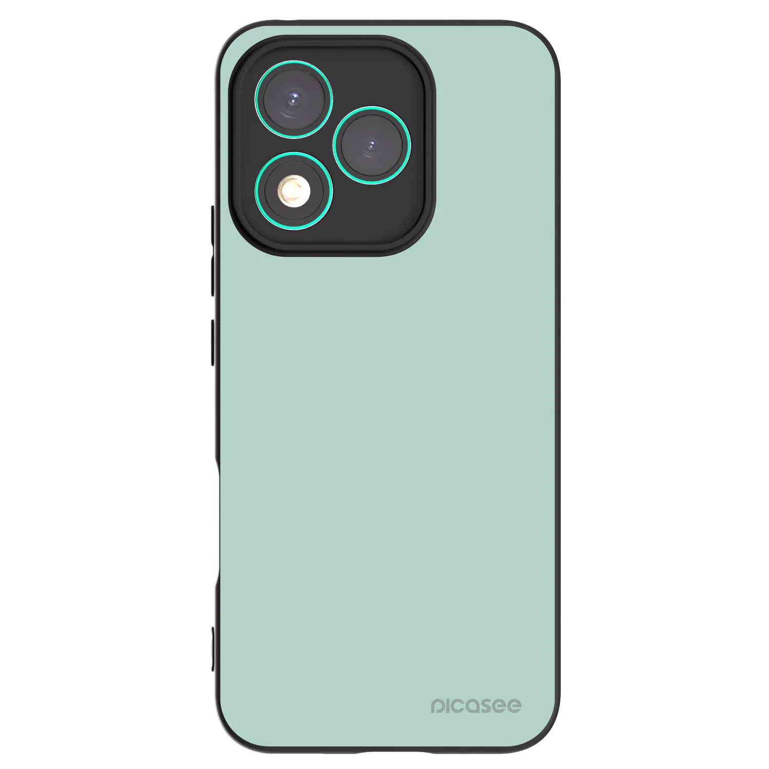 Picasee Μαύρη θήκη σιλικόνης για Honor 400 Lite 5G - Pastel Charm