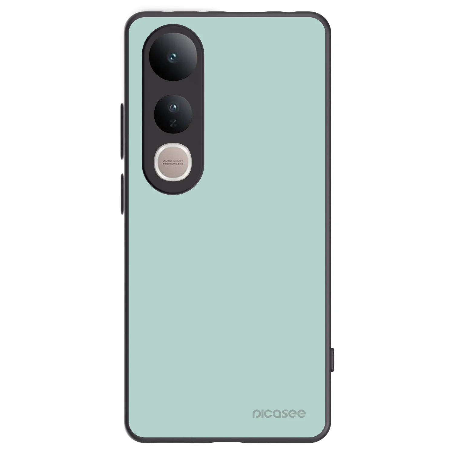 Picasee Μαύρη θήκη σιλικόνης για Vivo V50 Lite 5G - Pastel Charm