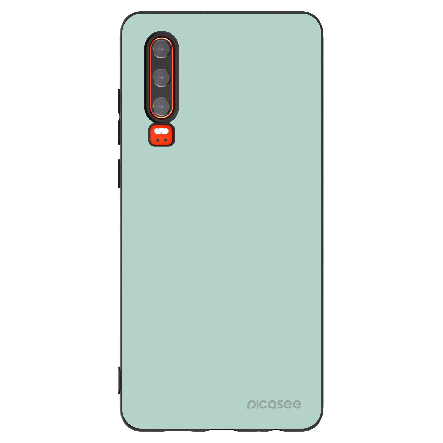 Picasee Μαύρη θήκη σιλικόνης για Huawei P30 - Pastel Charm