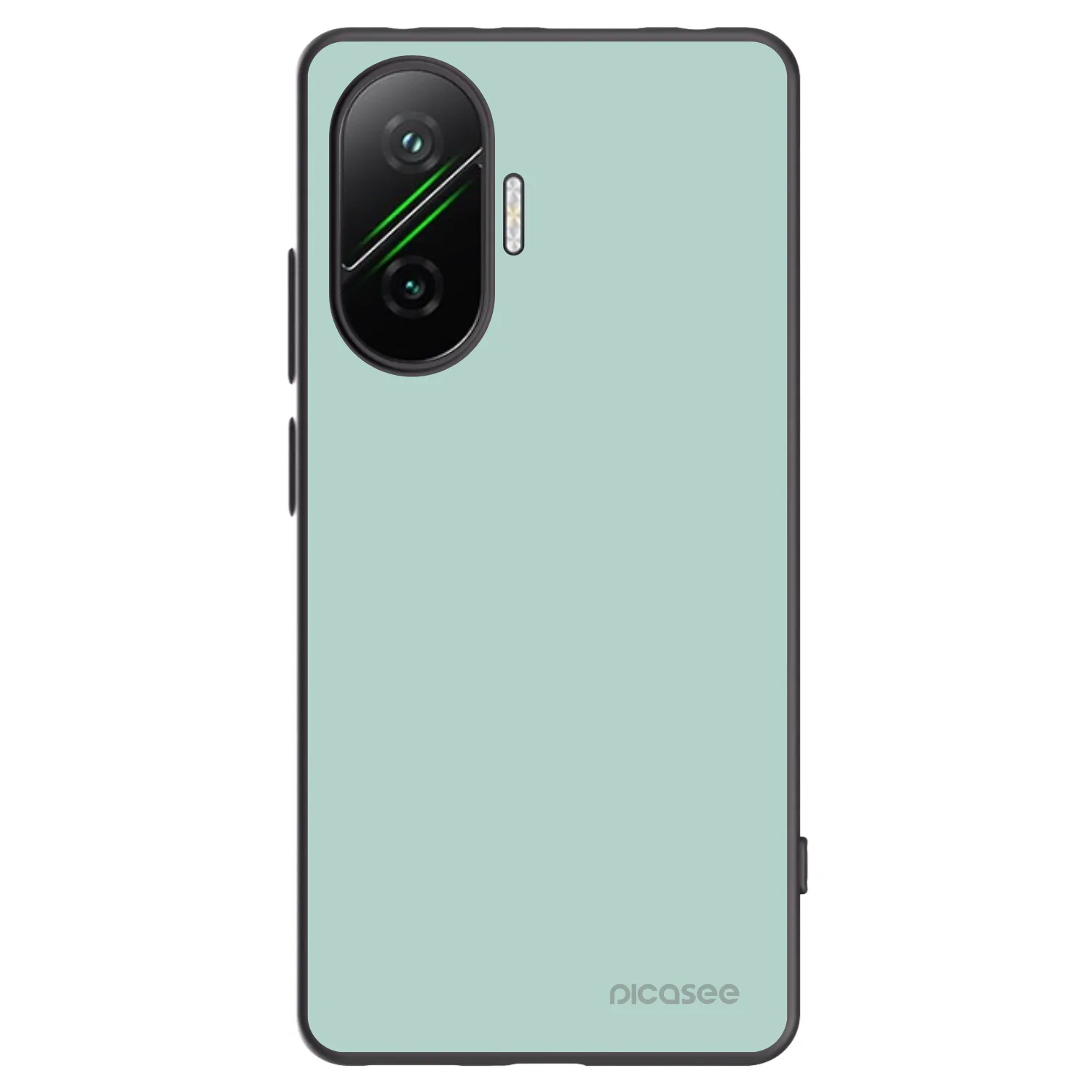 Picasee Μαύρη θήκη σιλικόνης για Xiaomi Poco F7 5G - Pastel Charm