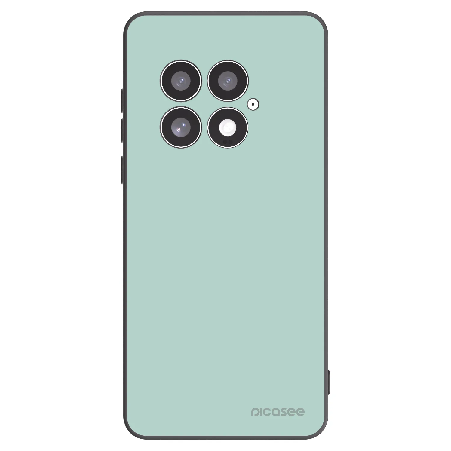 Picasee Μαύρη θήκη σιλικόνης για OnePlus 13 5G - Pastel Charm