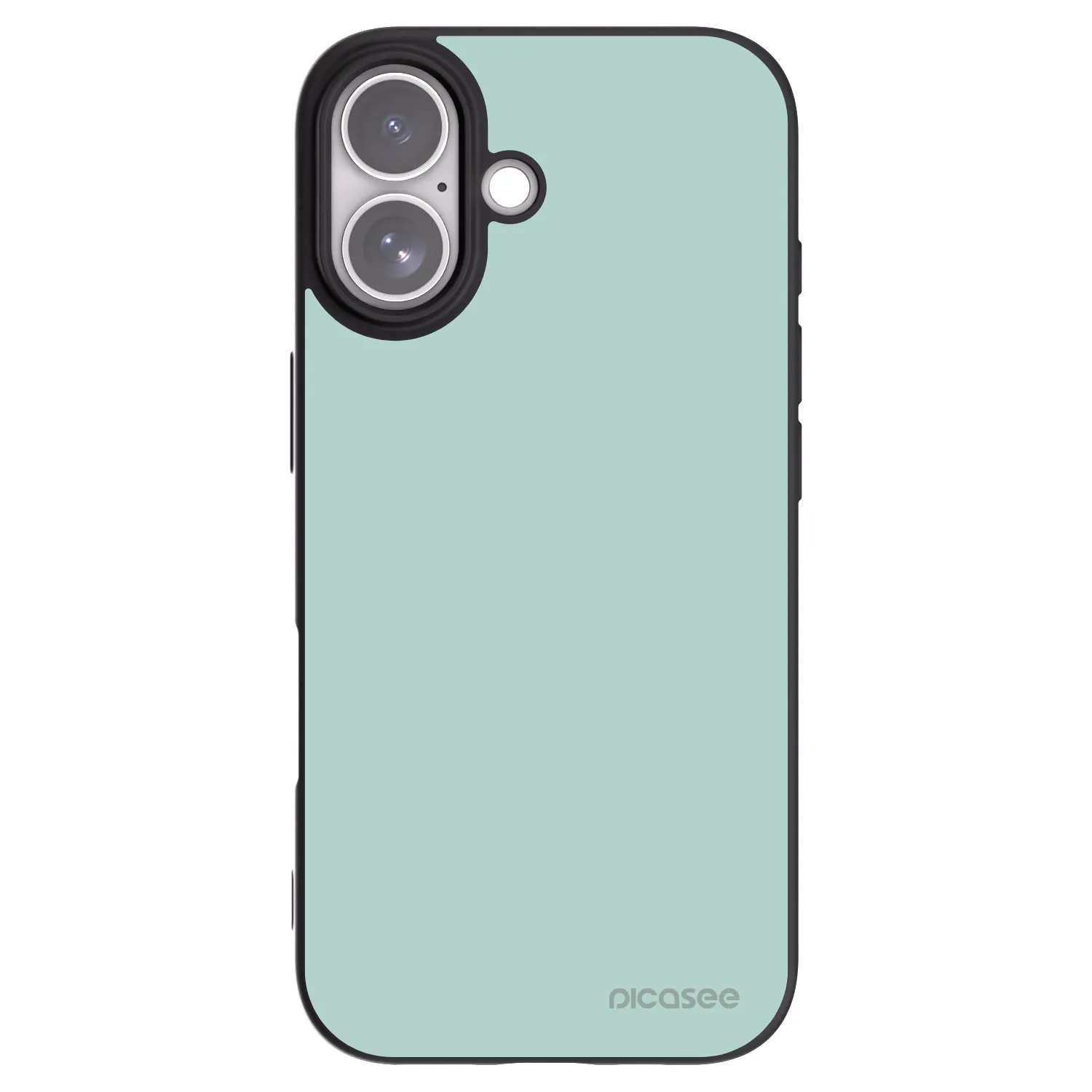 Picasee Μαύρη θήκη σιλικόνης για Apple iPhone 17 - Pastel Charm