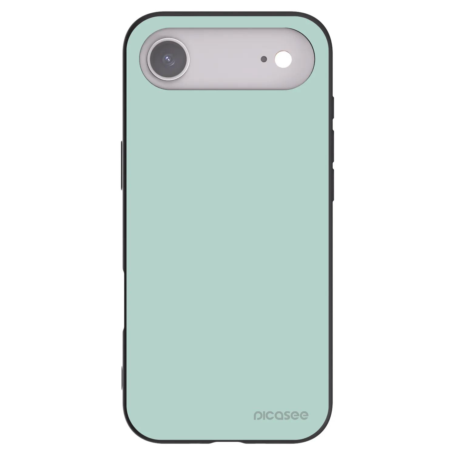Picasee Μαύρη θήκη σιλικόνης για Apple iPhone Air - Pastel Charm
