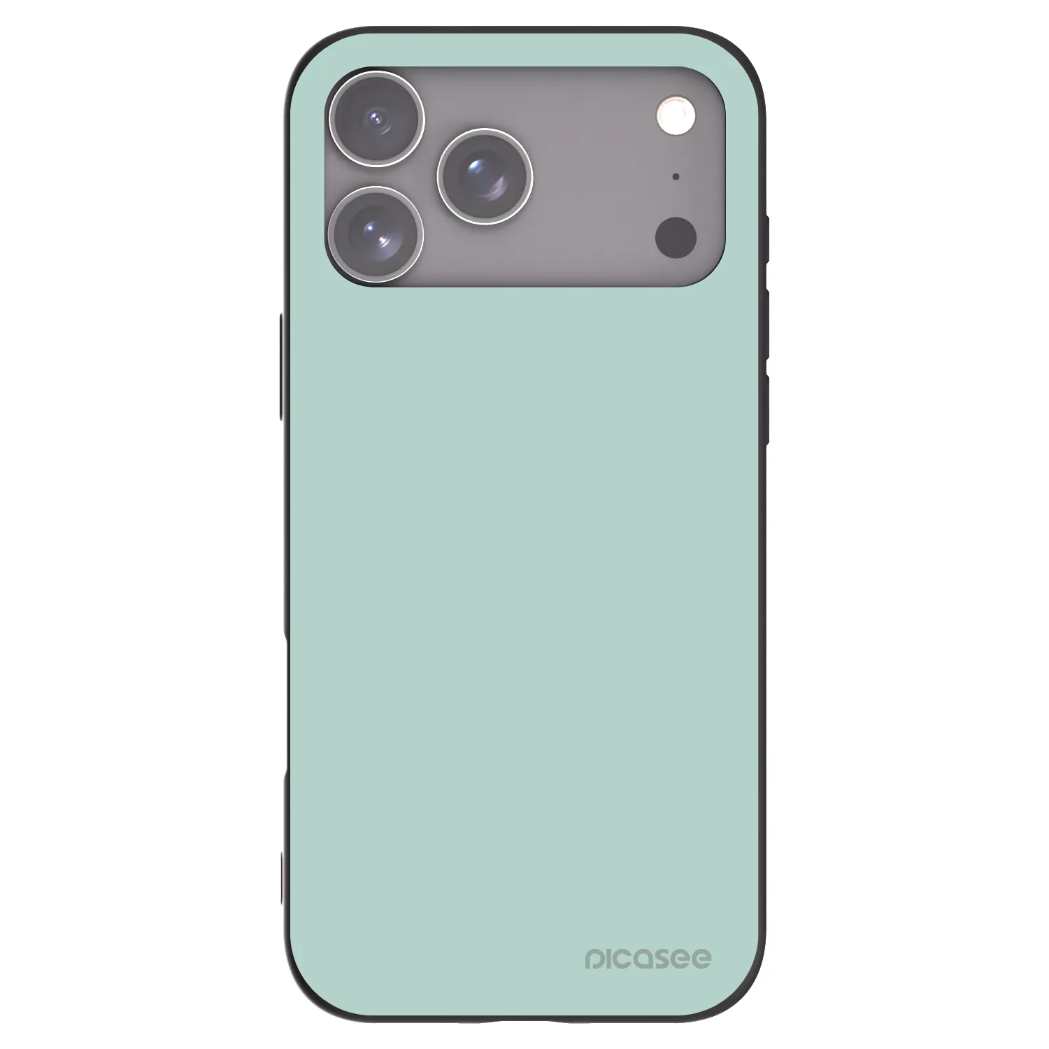 Picasee Μαύρη θήκη σιλικόνης για Apple iPhone 17 Pro Max - Pastel Charm